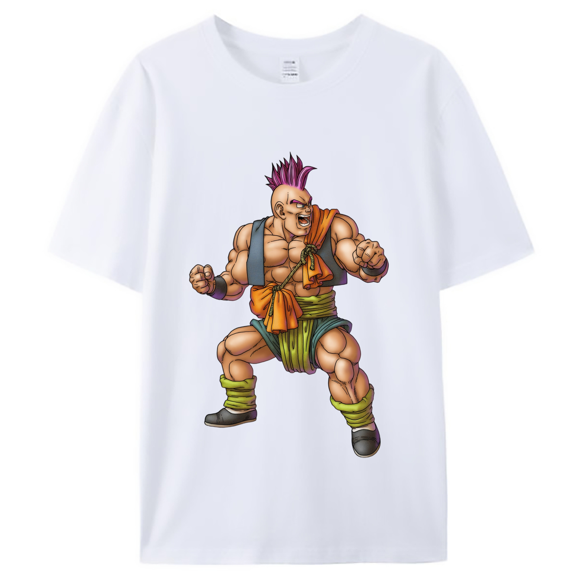 （画像用） ドラゴンクエスト Doragon Kuesuto Dragon Quest レディースカジュアルプリントTシャツ（綿100％）