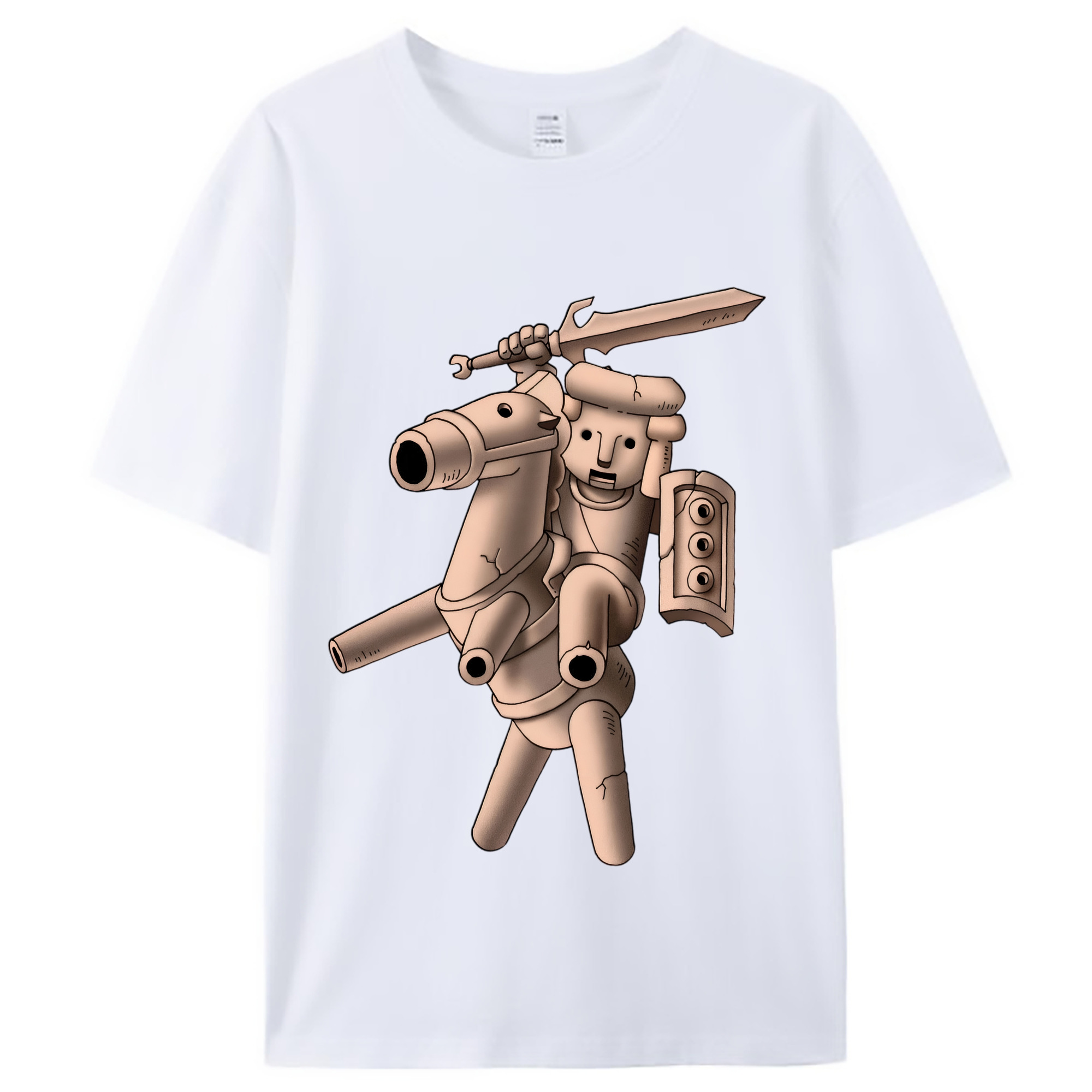 （画像用） ドラゴンクエスト Doragon Kuesuto Dragon Quest レディースカジュアルプリントTシャツ（綿100％）