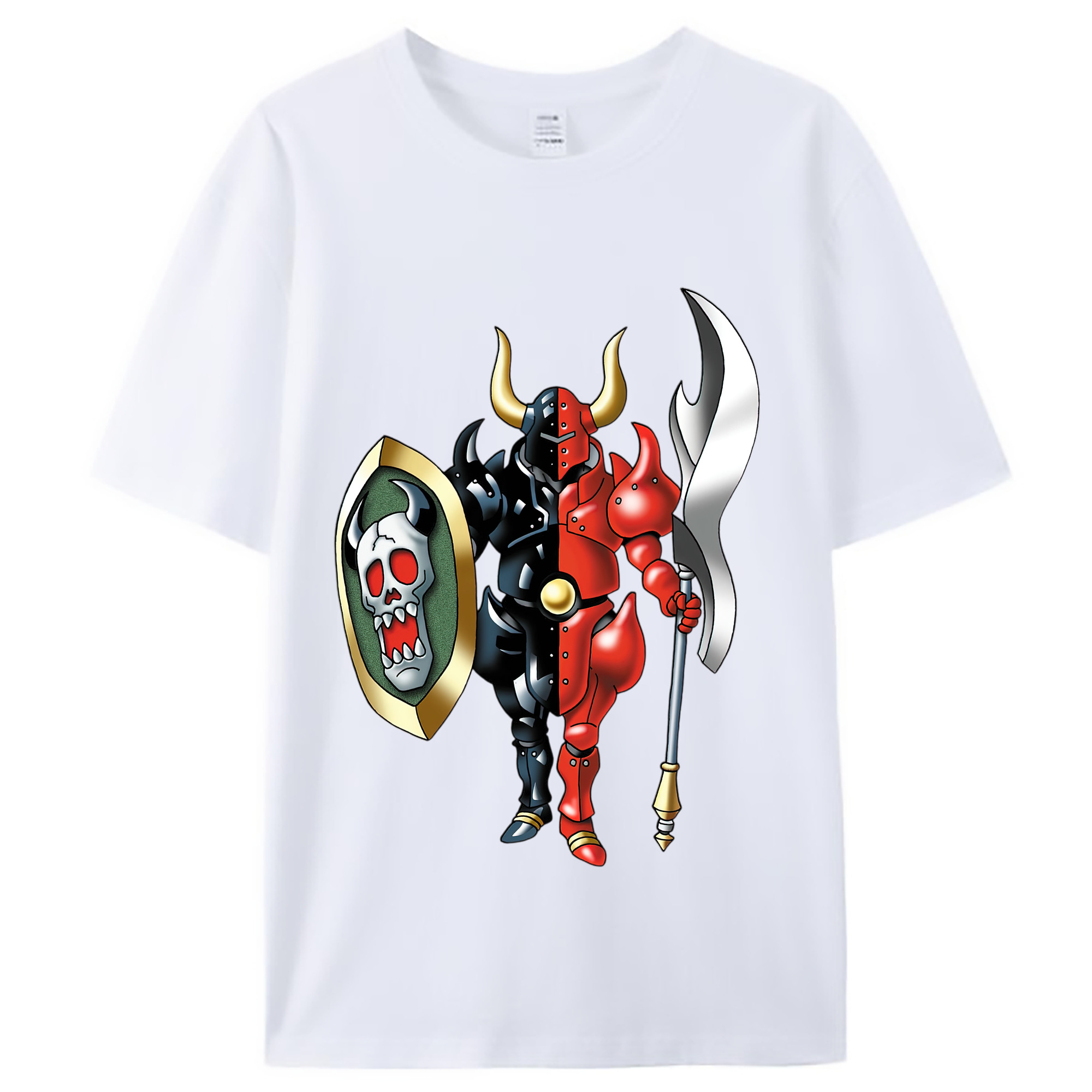 （画像用） ドラゴンクエスト Doragon Kuesuto Dragon Quest レディースカジュアルプリントTシャツ（綿100％）