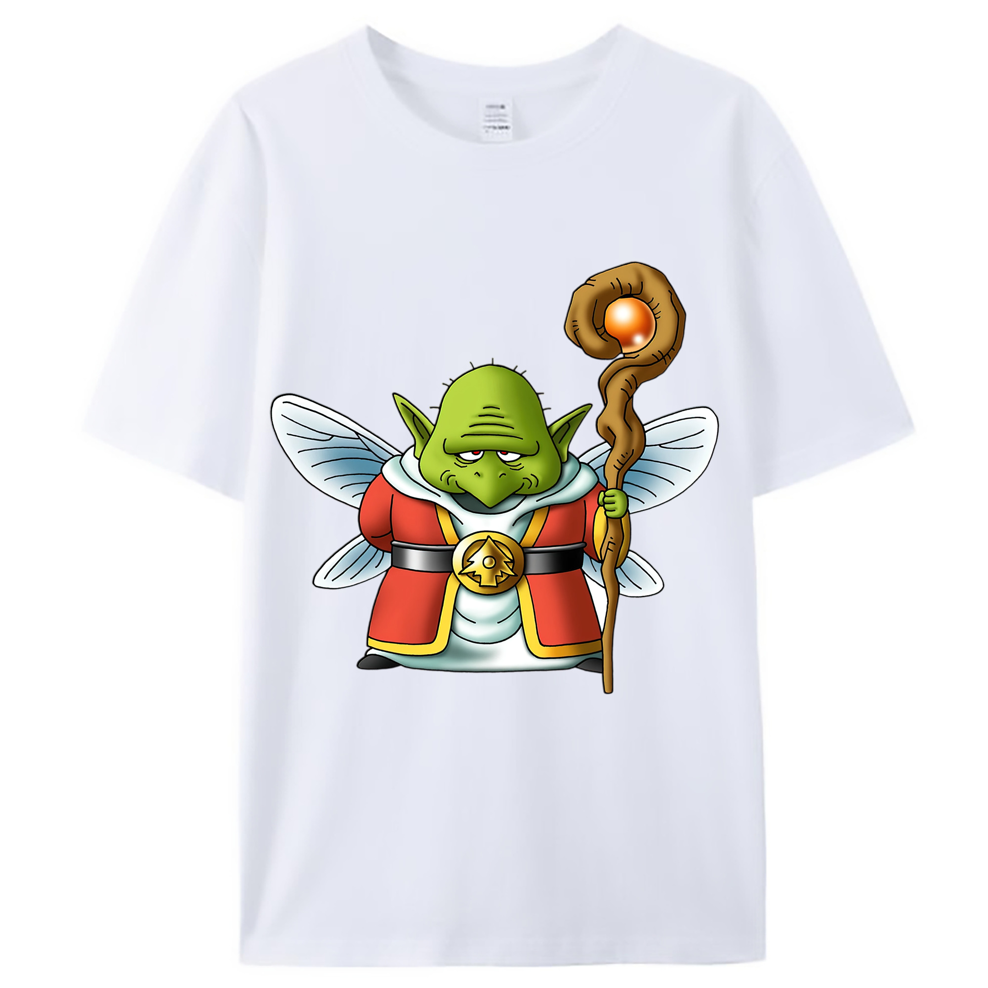 （画像用） ドラゴンクエスト Doragon Kuesuto Dragon Quest レディースカジュアルプリントTシャツ（綿100％）