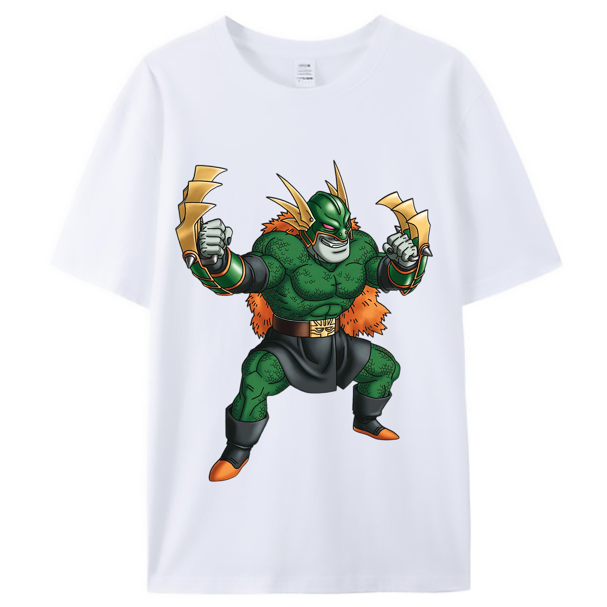 （画像用） ドラゴンクエスト Doragon Kuesuto Dragon Quest レディースカジュアルプリントTシャツ（綿100％）
