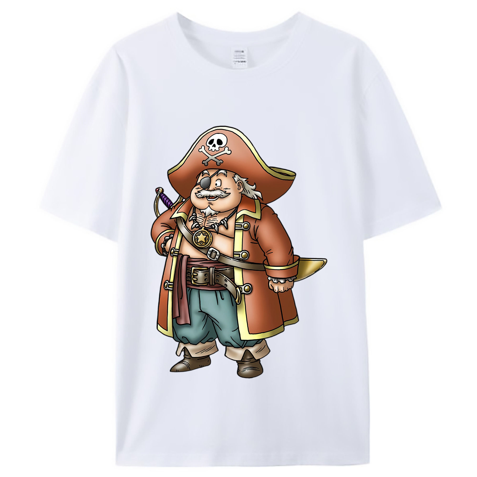 （画像用） ドラゴンクエスト Doragon Kuesuto Dragon Quest レディースカジュアルプリントTシャツ（綿100％）