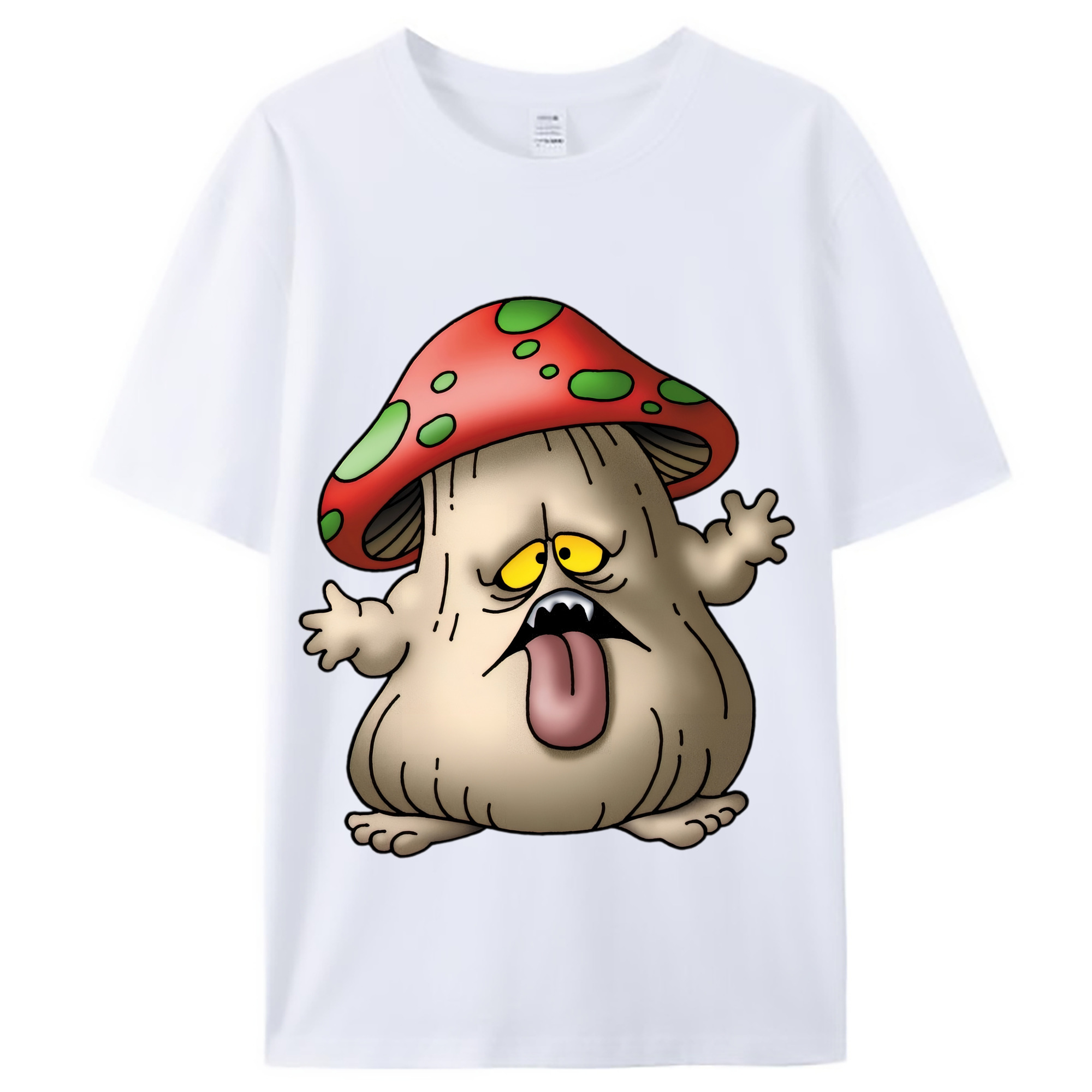 （画像用） ドラゴンクエスト Doragon Kuesuto Dragon Quest レディースカジュアルプリントTシャツ（綿100％）