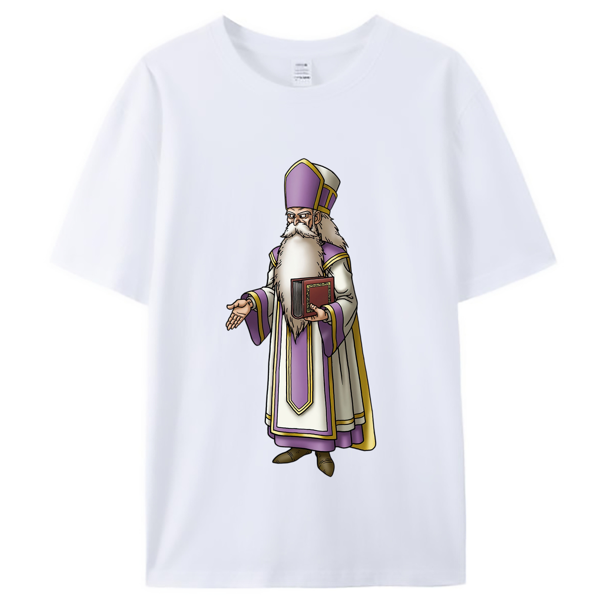 （画像用） ドラゴンクエスト Doragon Kuesuto Dragon Quest レディースカジュアルプリントTシャツ（綿100％）
