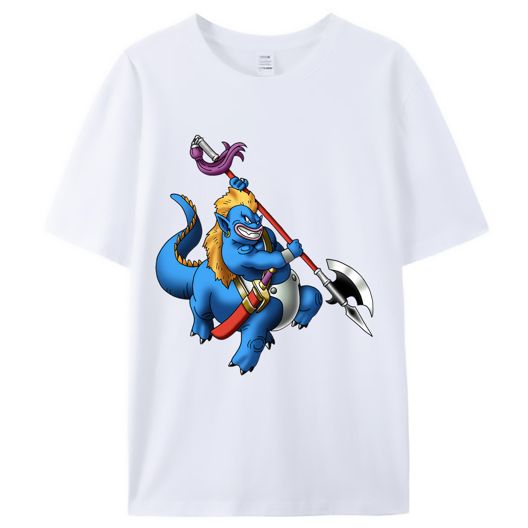 （画像用） ドラゴンクエスト Doragon Kuesuto Dragon Quest レディースカジュアルプリントTシャツ（綿100％）