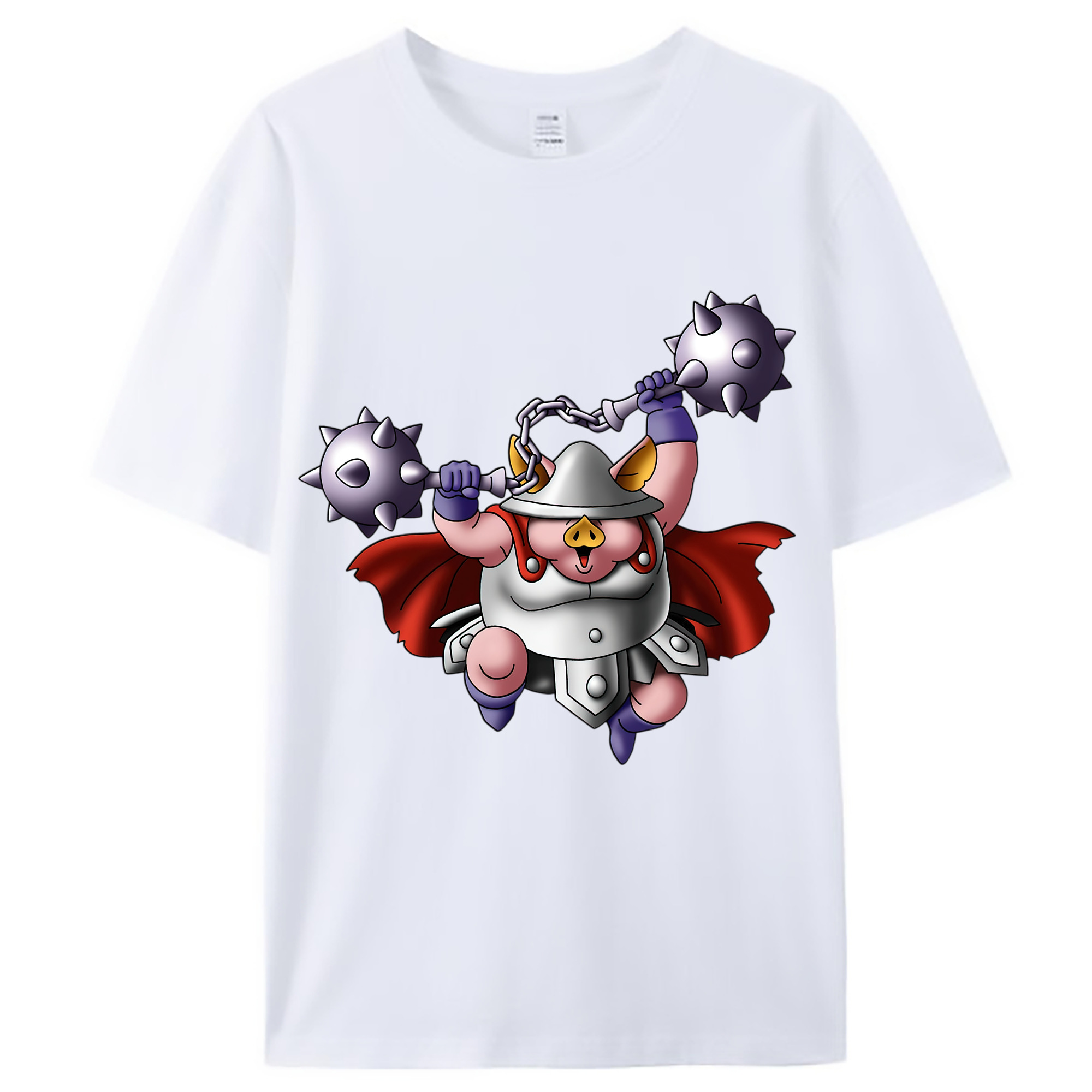 （画像用） ドラゴンクエスト Doragon Kuesuto Dragon Quest レディースカジュアルプリントTシャツ（綿100％）
