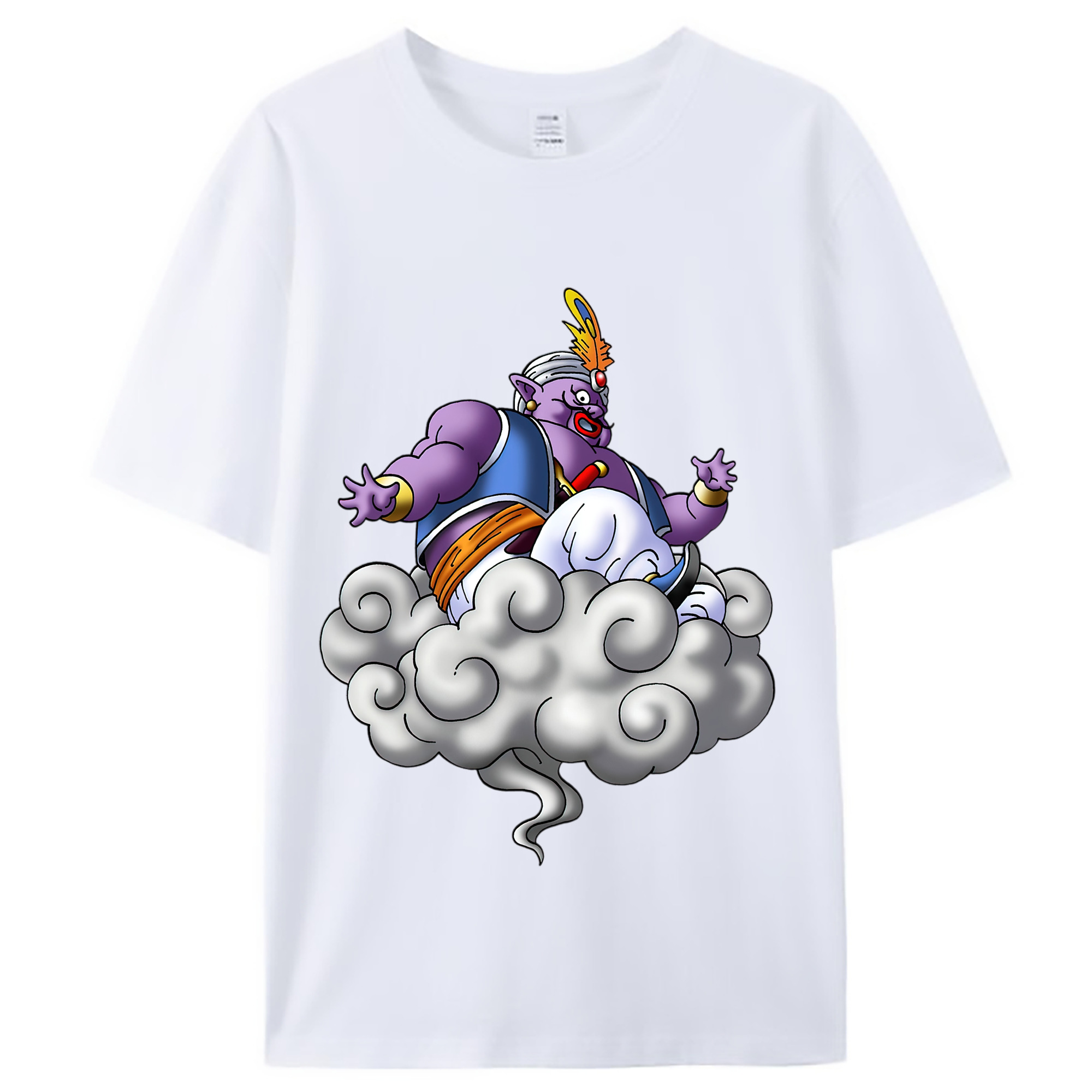 （画像用） ドラゴンクエスト Doragon Kuesuto Dragon Quest レディースカジュアルプリントTシャツ（綿100％）