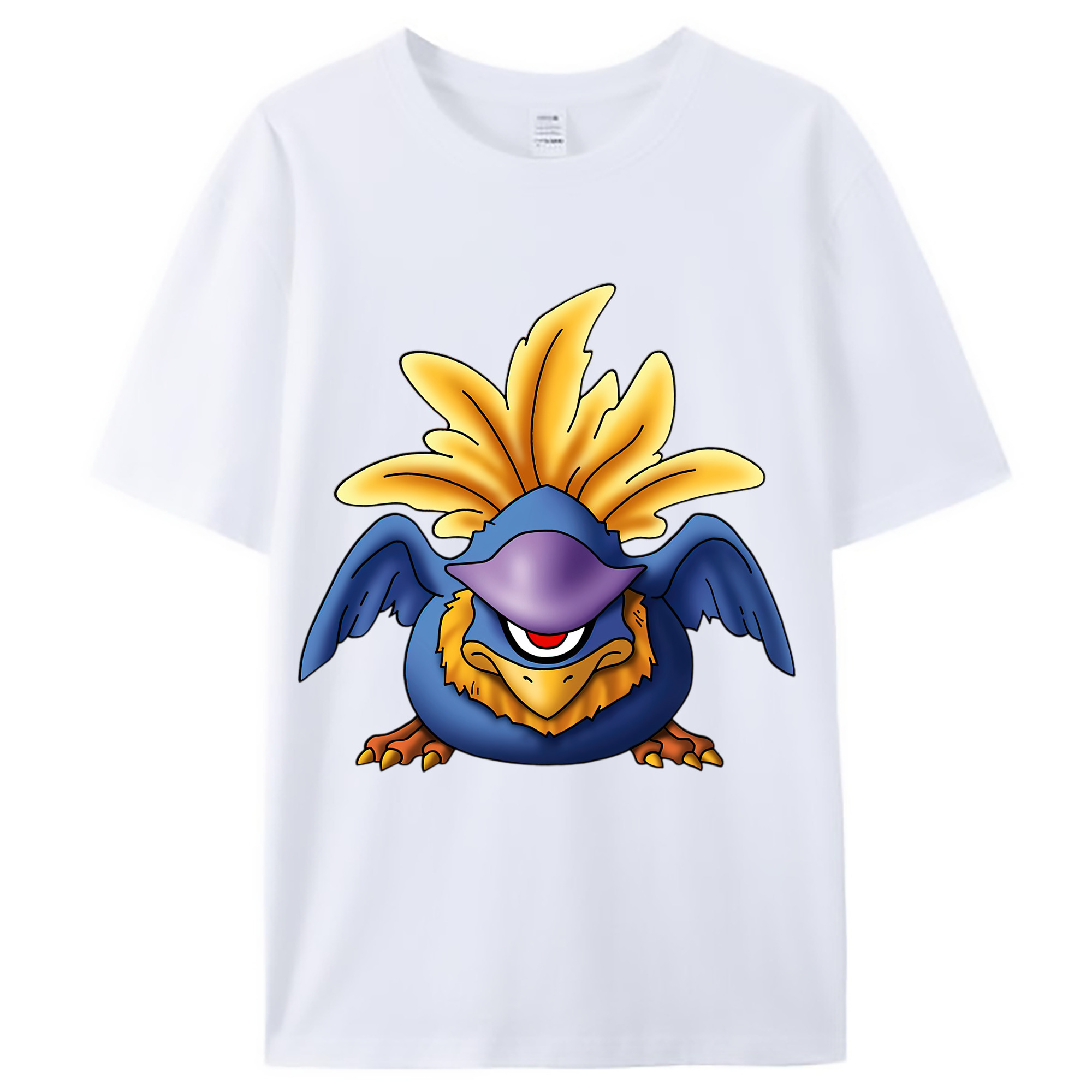 （画像用） ドラゴンクエスト Doragon Kuesuto Dragon Quest レディースカジュアルプリントTシャツ（綿100％）