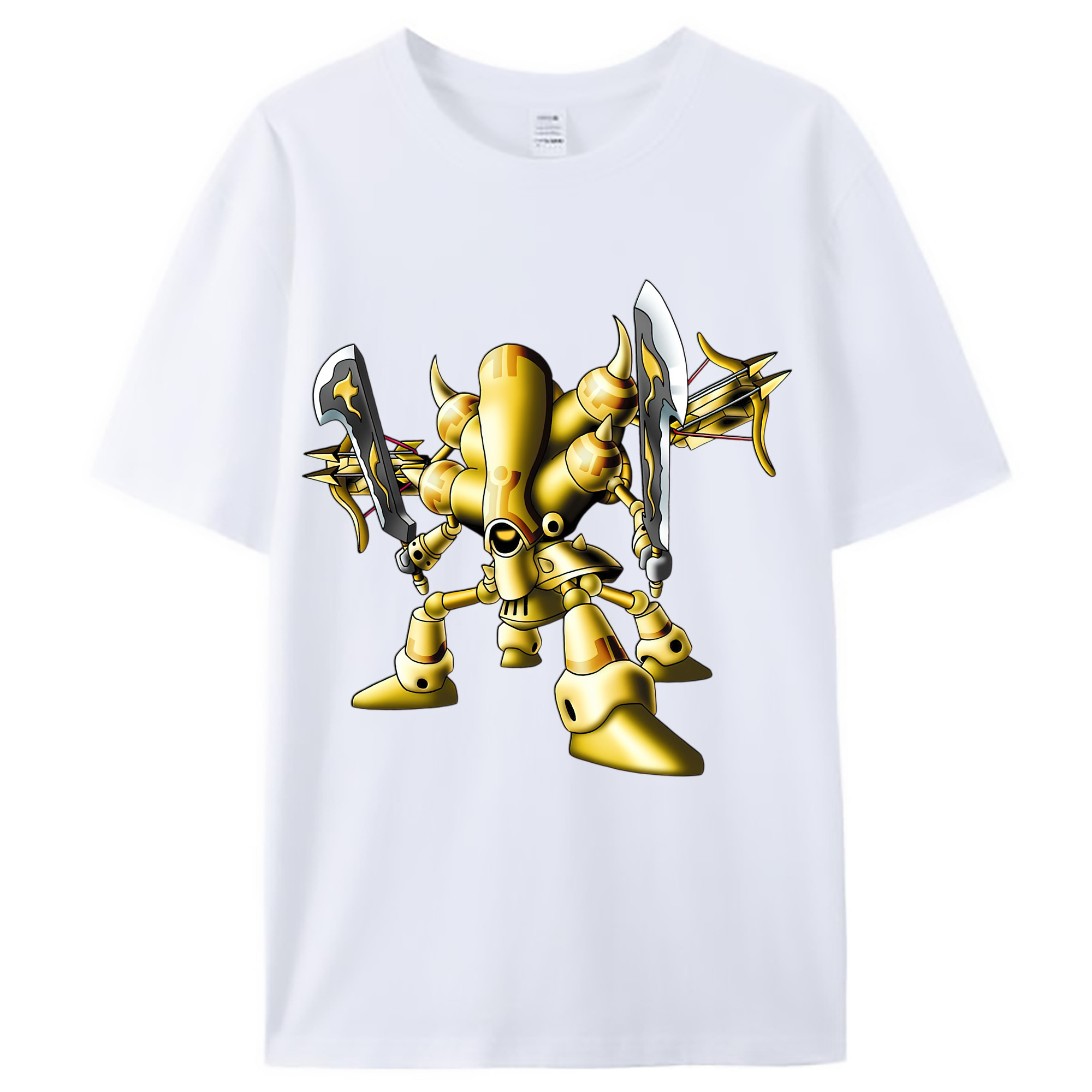 （画像用） ドラゴンクエスト Doragon Kuesuto Dragon Quest レディースカジュアルプリントTシャツ（綿100％）