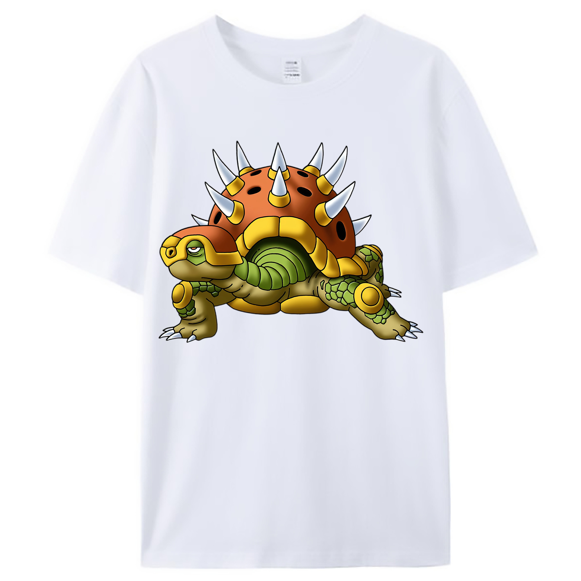 （画像用） ドラゴンクエスト Doragon Kuesuto Dragon Quest レディースカジュアルプリントTシャツ（綿100％）