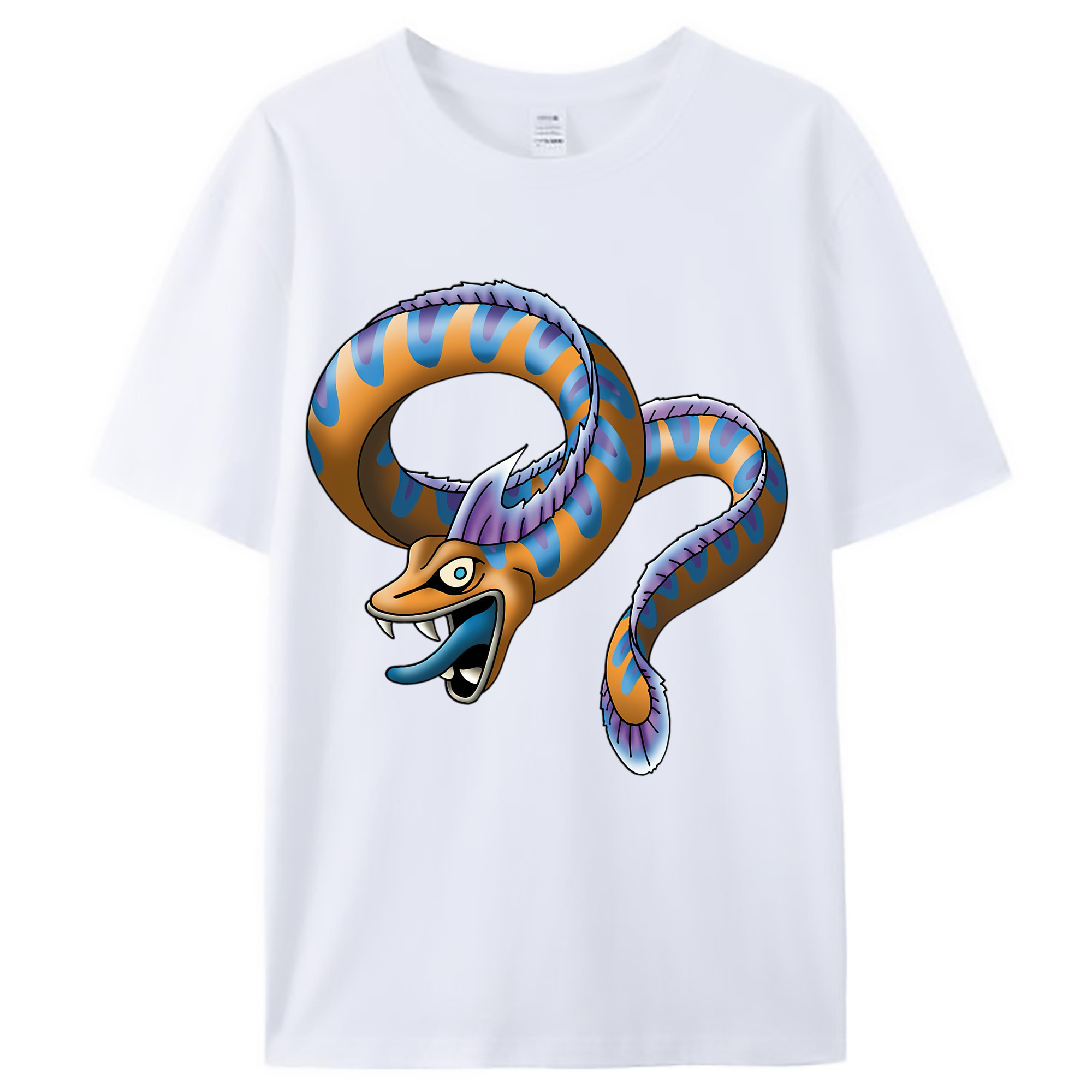 （画像用） ドラゴンクエスト Doragon Kuesuto Dragon Quest レディースカジュアルプリントTシャツ（綿100％）
