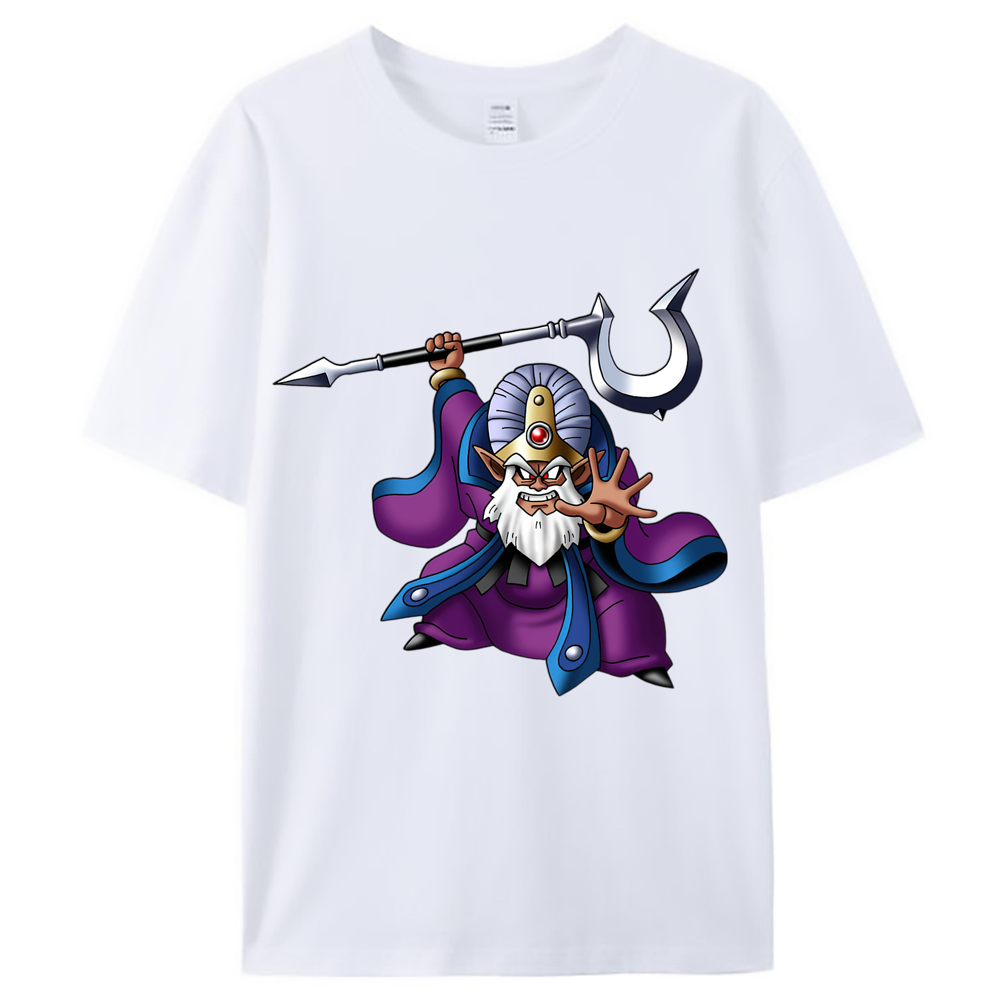 （画像用） ドラゴンクエスト Doragon Kuesuto Dragon Quest レディースカジュアルプリントTシャツ（綿100％）