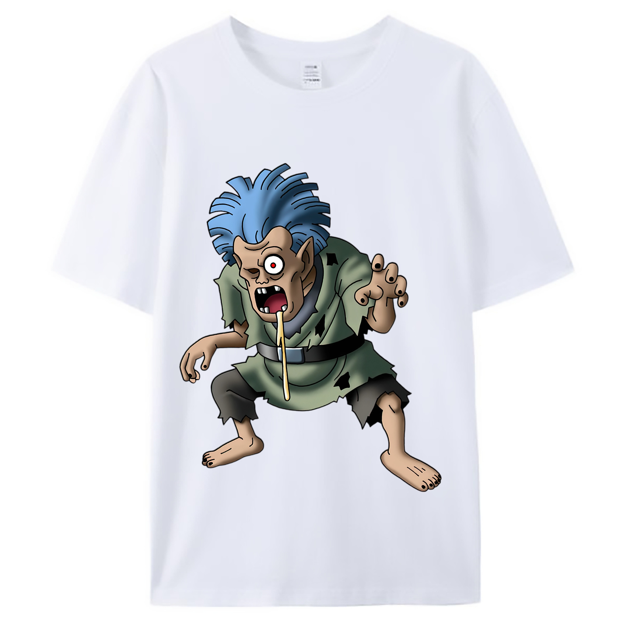 （画像用） ドラゴンクエスト Doragon Kuesuto Dragon Quest レディースカジュアルプリントTシャツ（綿100％）