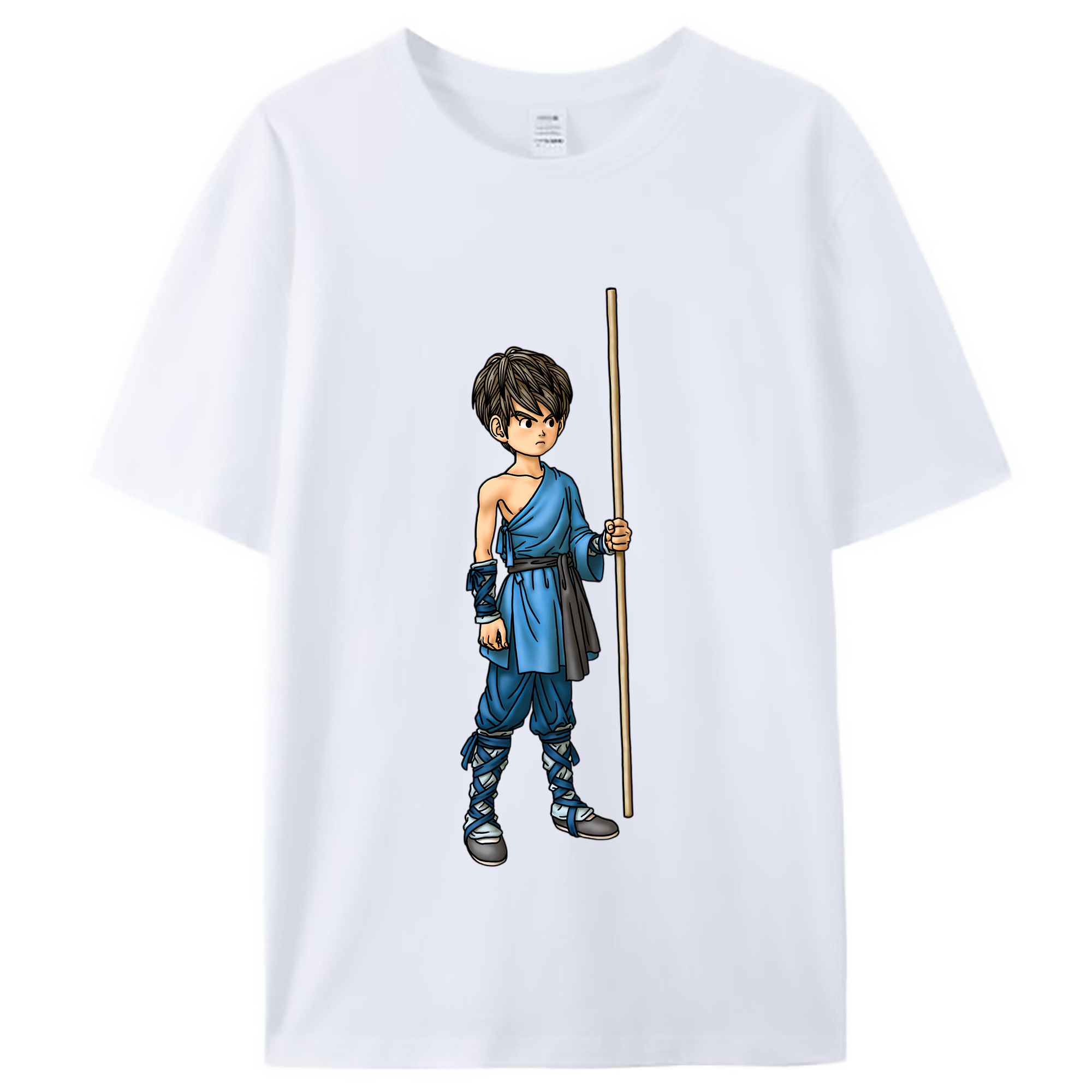 （画像用） ドラゴンクエスト Doragon Kuesuto Dragon Quest レディースカジュアルプリントTシャツ（綿100％）