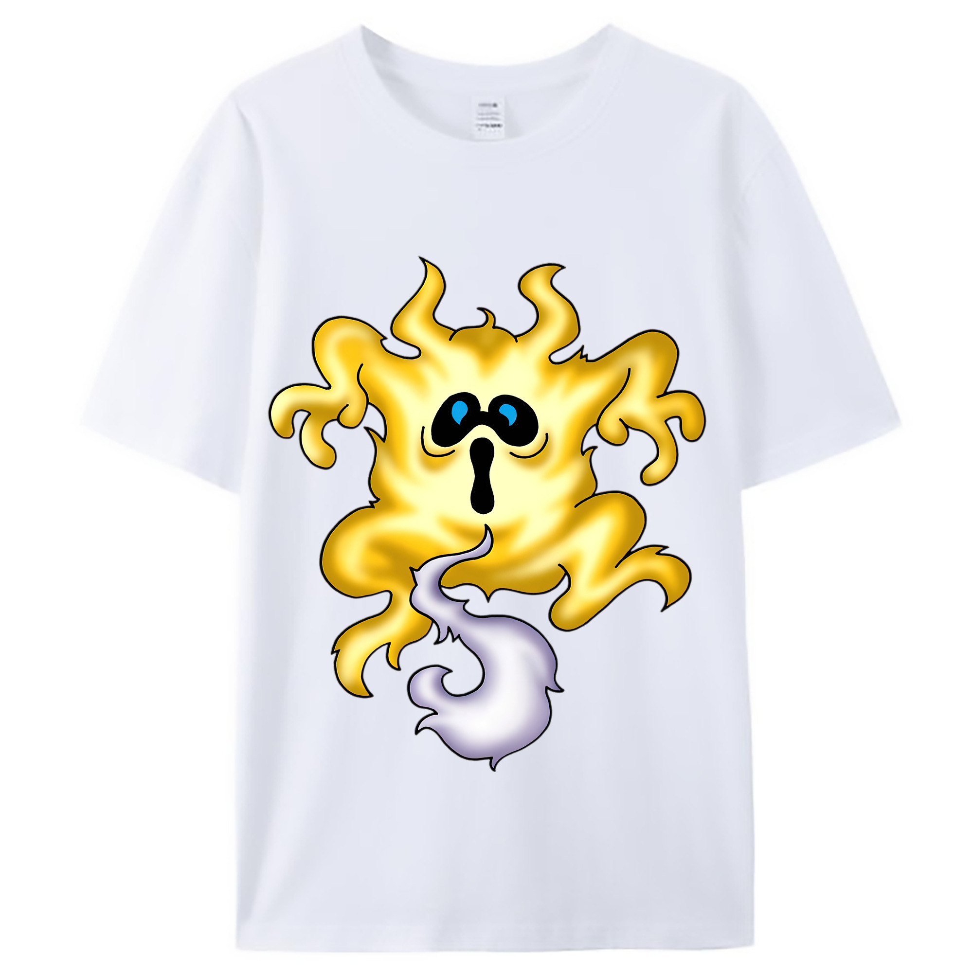 （画像用） ドラゴンクエスト Doragon Kuesuto Dragon Quest レディースカジュアルプリントTシャツ（綿100％）