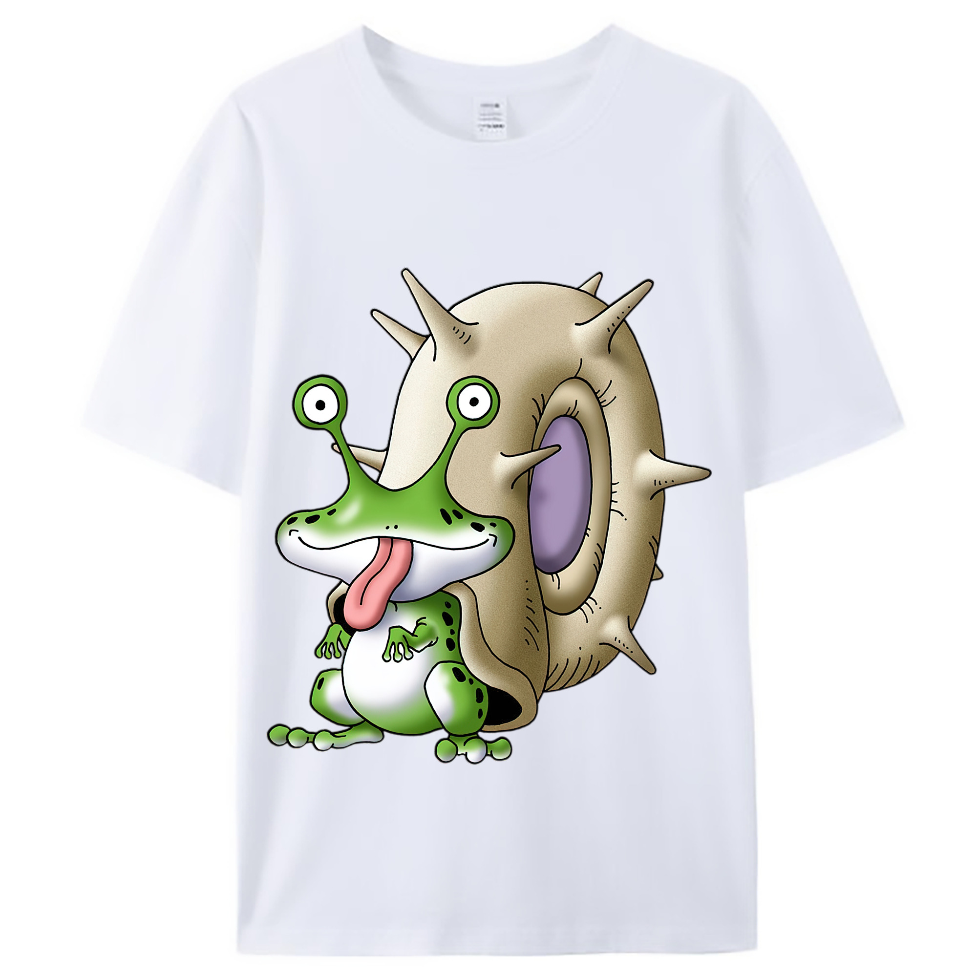 （画像用） ドラゴンクエスト Doragon Kuesuto Dragon Quest レディースカジュアルプリントTシャツ（綿100％）