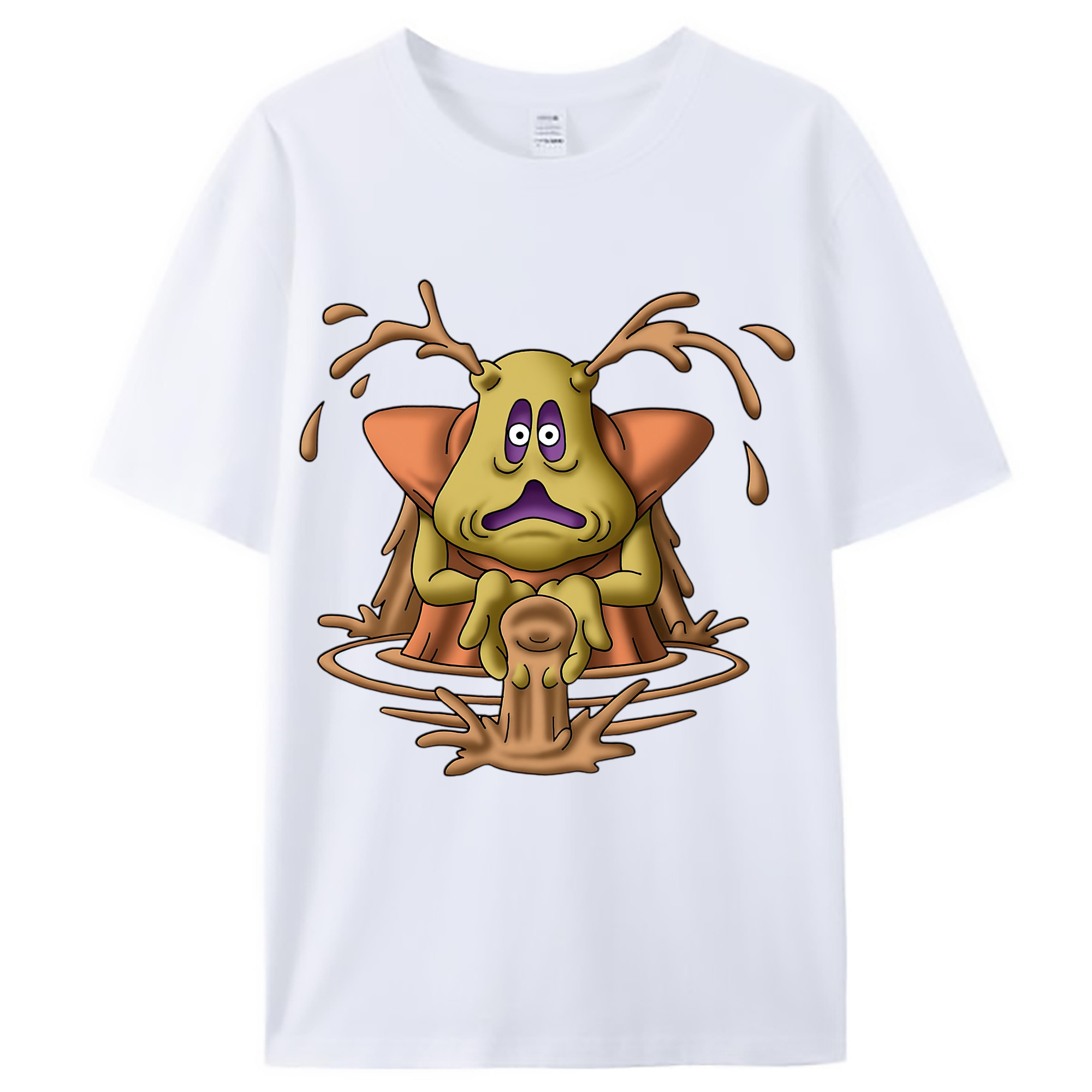 （画像用） ドラゴンクエスト Doragon Kuesuto Dragon Quest レディースカジュアルプリントTシャツ（綿100％）