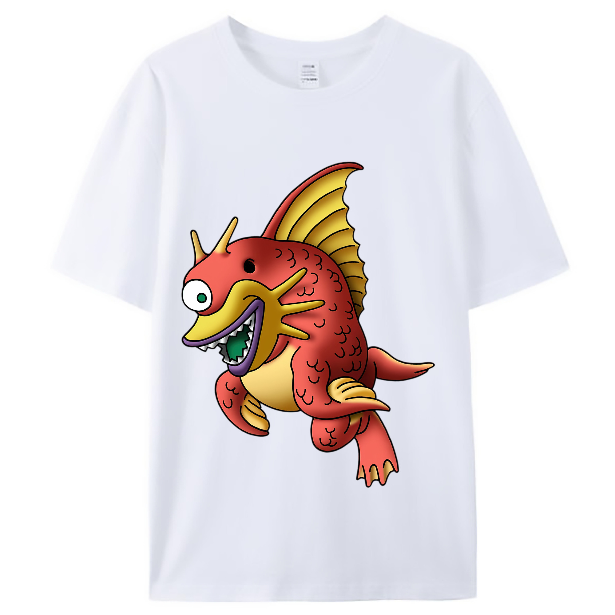 （画像用） ドラゴンクエスト Doragon Kuesuto Dragon Quest レディースカジュアルプリントTシャツ（綿100％）