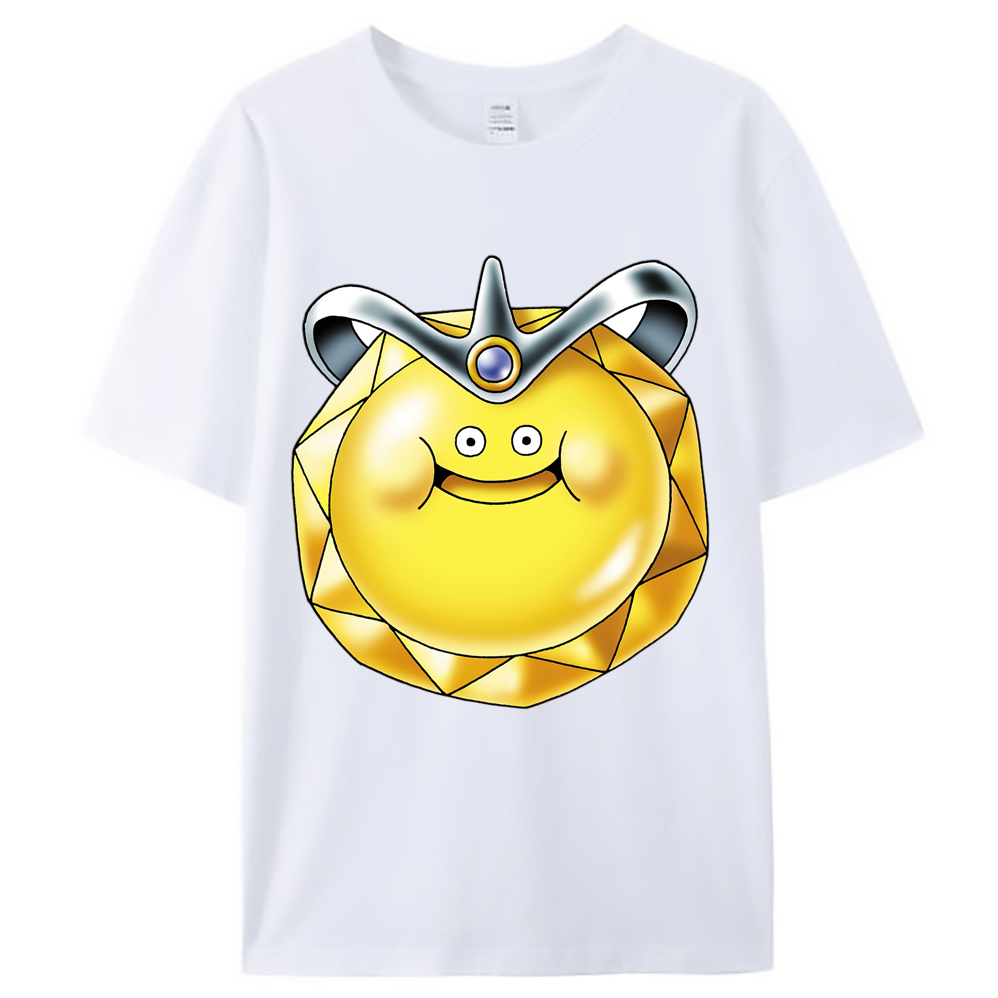 （画像用） ドラゴンクエスト Doragon Kuesuto Dragon Quest レディースカジュアルプリントTシャツ（綿100％）