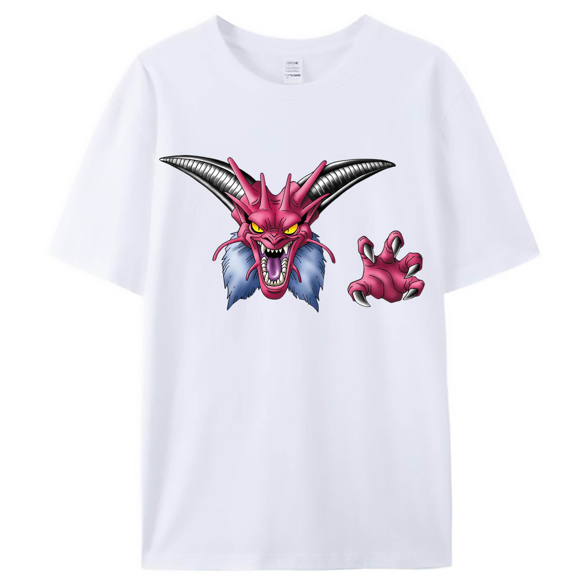 （画像用） ドラゴンクエスト Doragon Kuesuto Dragon Quest レディースカジュアルプリントTシャツ（綿100％）