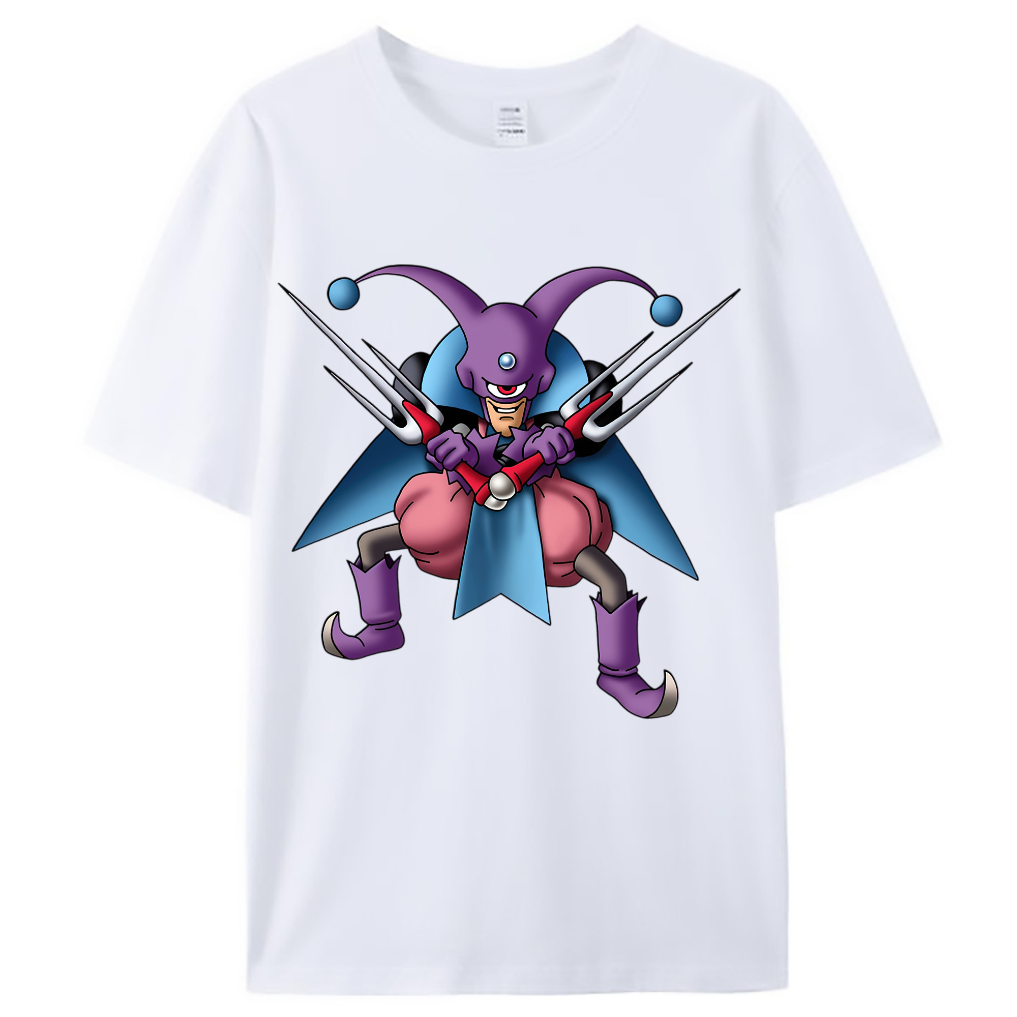 （画像用） ドラゴンクエスト Doragon Kuesuto Dragon Quest レディースカジュアルプリントTシャツ（綿100％）