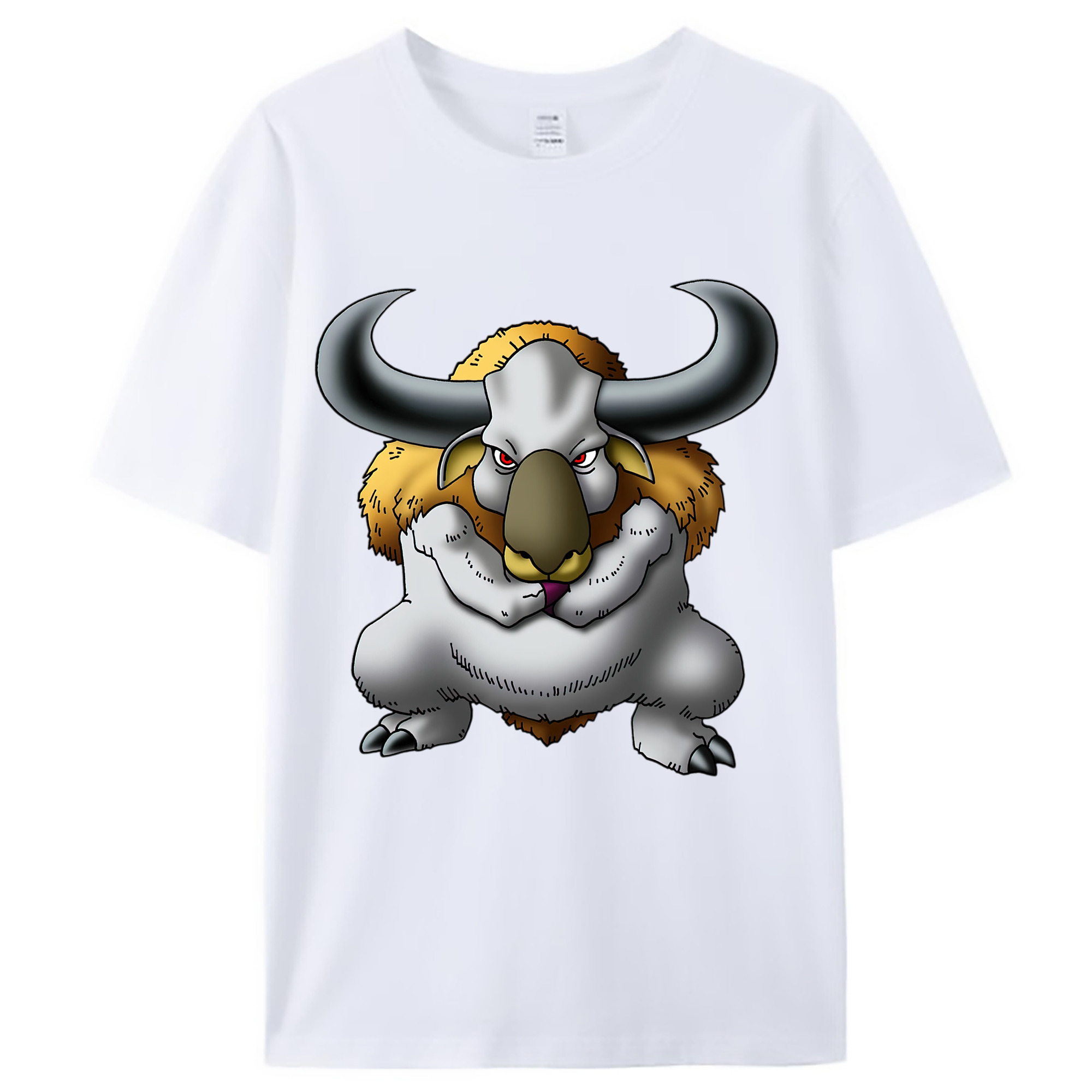 （画像用） ドラゴンクエスト Doragon Kuesuto Dragon Quest レディースカジュアルプリントTシャツ（綿100％）