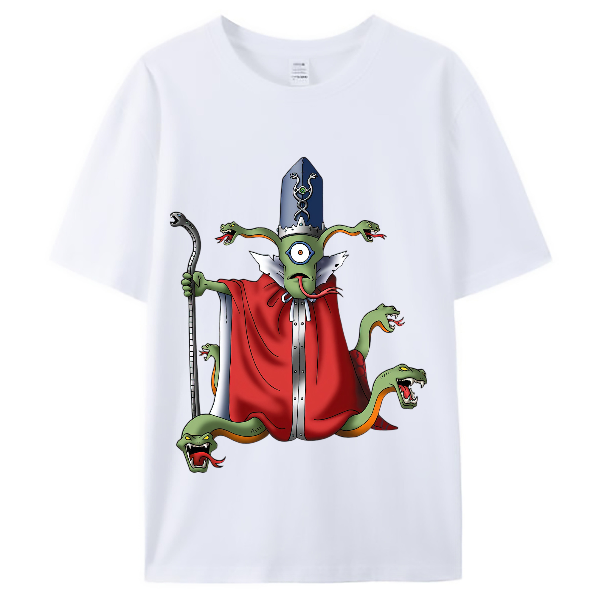 （画像用） ドラゴンクエスト Doragon Kuesuto Dragon Quest レディースカジュアルプリントTシャツ（綿100％）