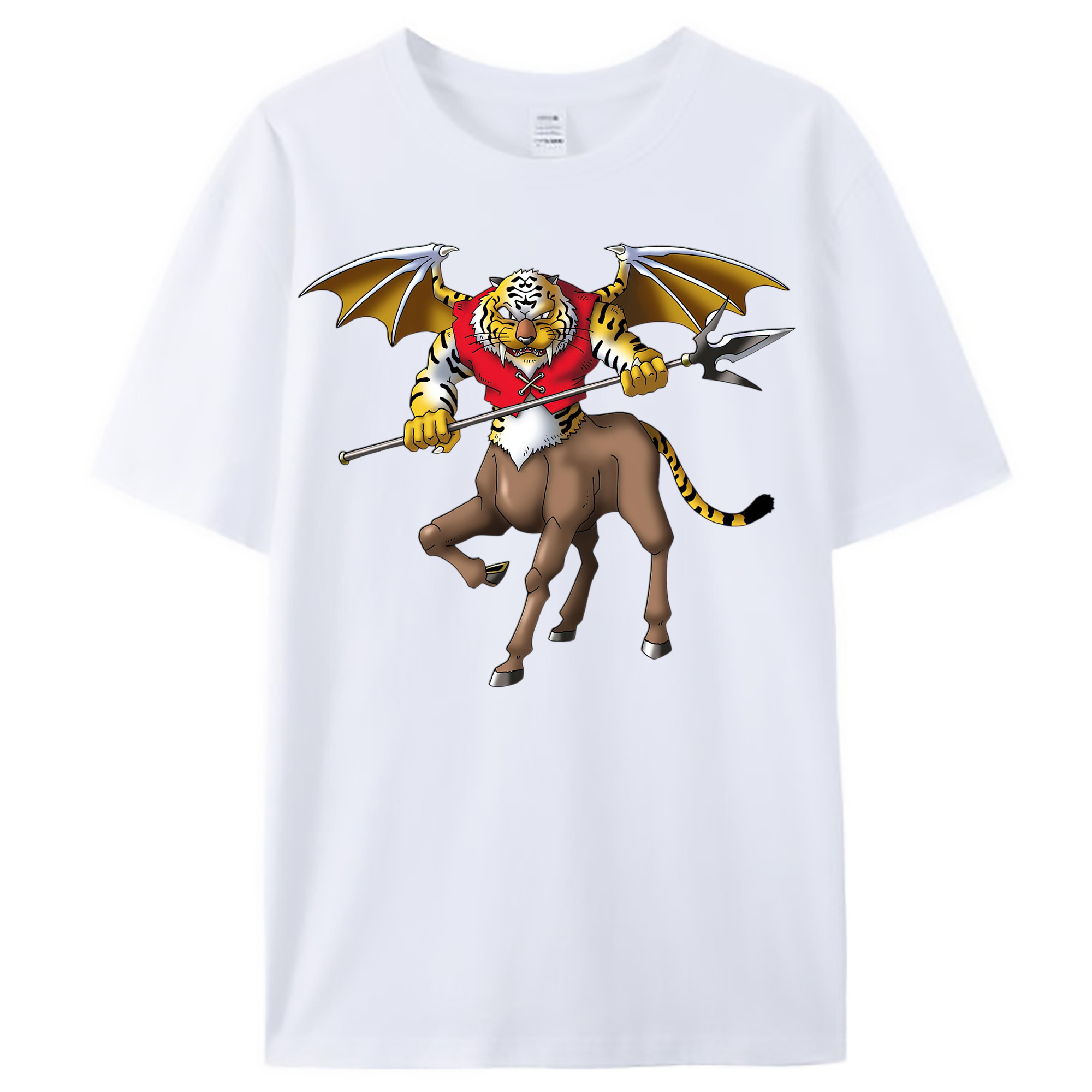 （画像用） ドラゴンクエスト Doragon Kuesuto Dragon Quest レディースカジュアルプリントTシャツ（綿100％）