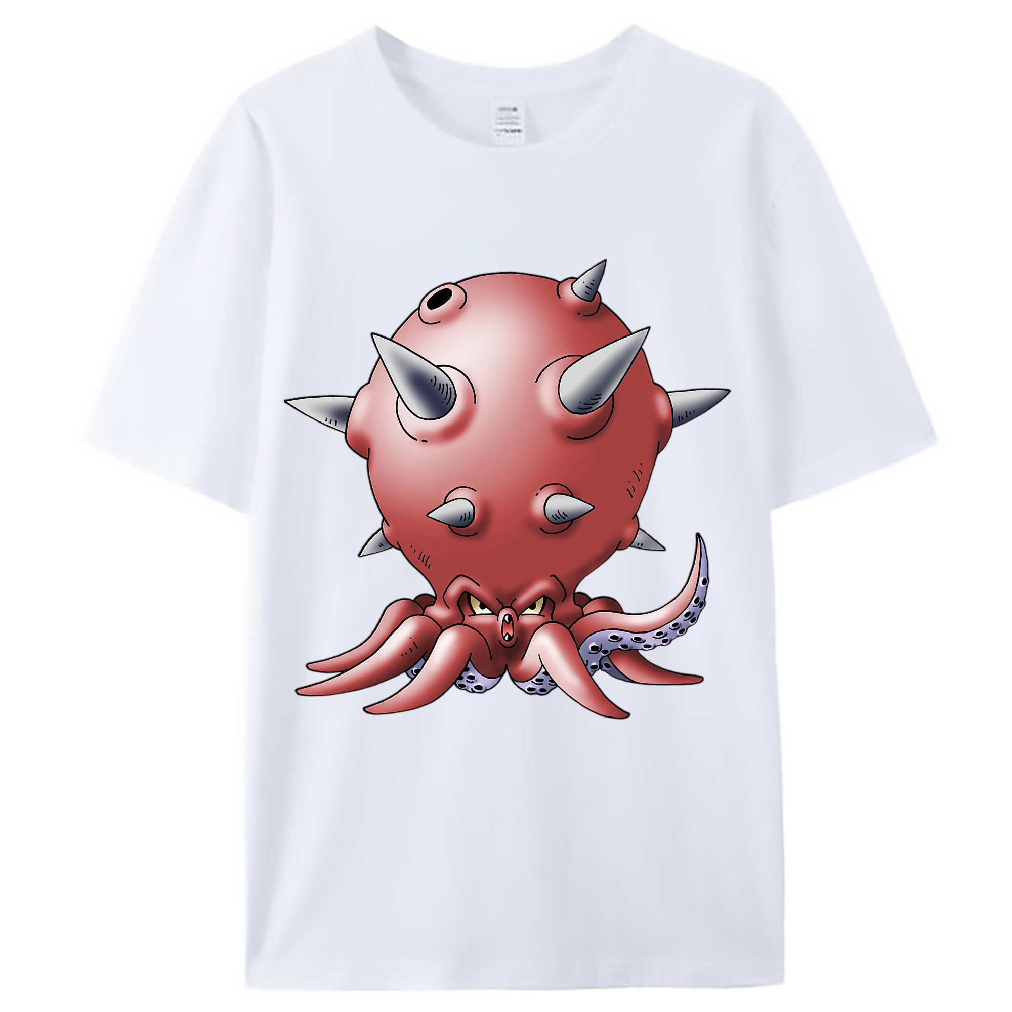（画像用） ドラゴンクエスト Doragon Kuesuto Dragon Quest レディースカジュアルプリントTシャツ（綿100％）