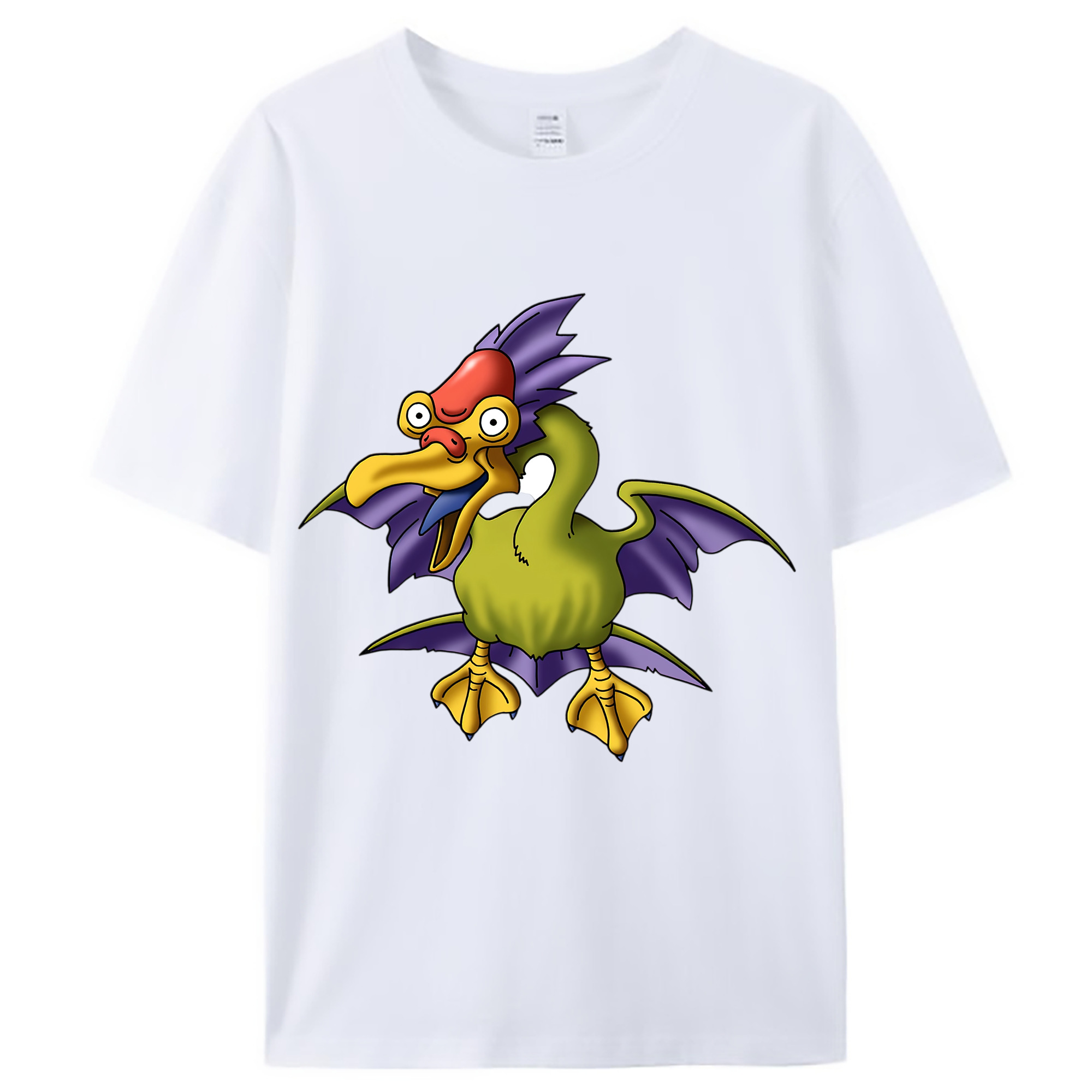 （画像用） ドラゴンクエスト Doragon Kuesuto Dragon Quest レディースカジュアルプリントTシャツ（綿100％）