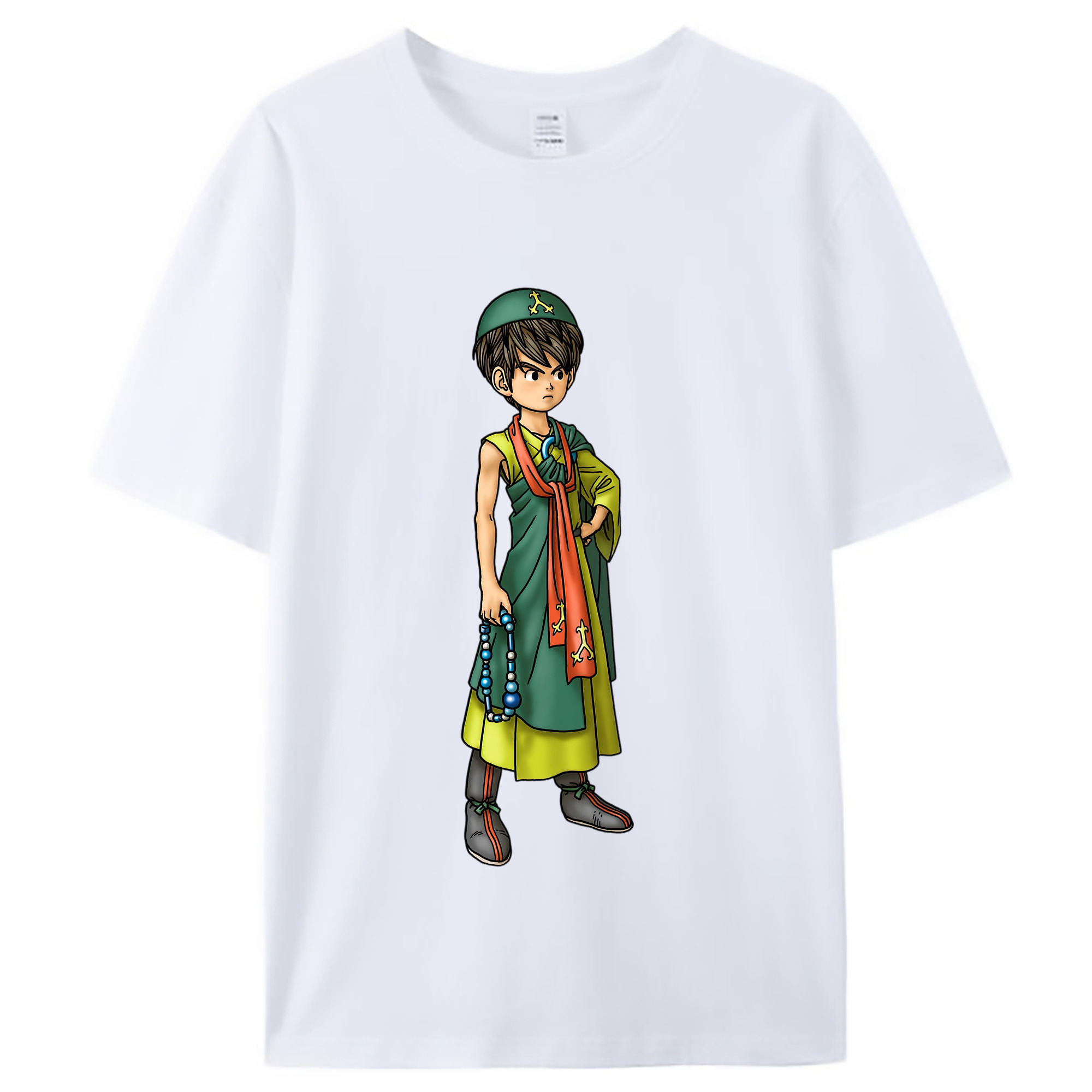 （画像用） ドラゴンクエスト Doragon Kuesuto Dragon Quest レディースカジュアルプリントTシャツ（綿100％）