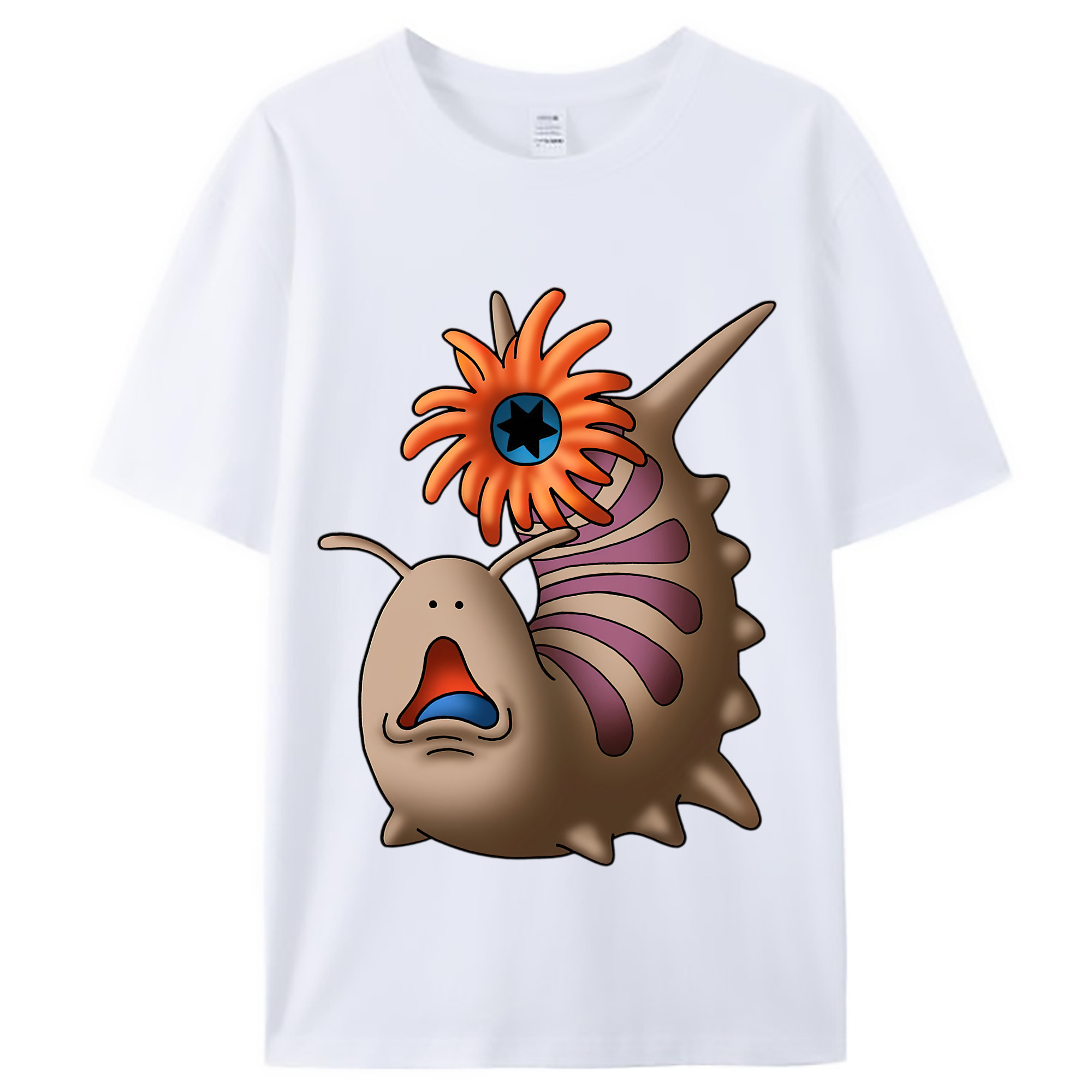 （画像用） ドラゴンクエスト Doragon Kuesuto Dragon Quest レディースカジュアルプリントTシャツ（綿100％）