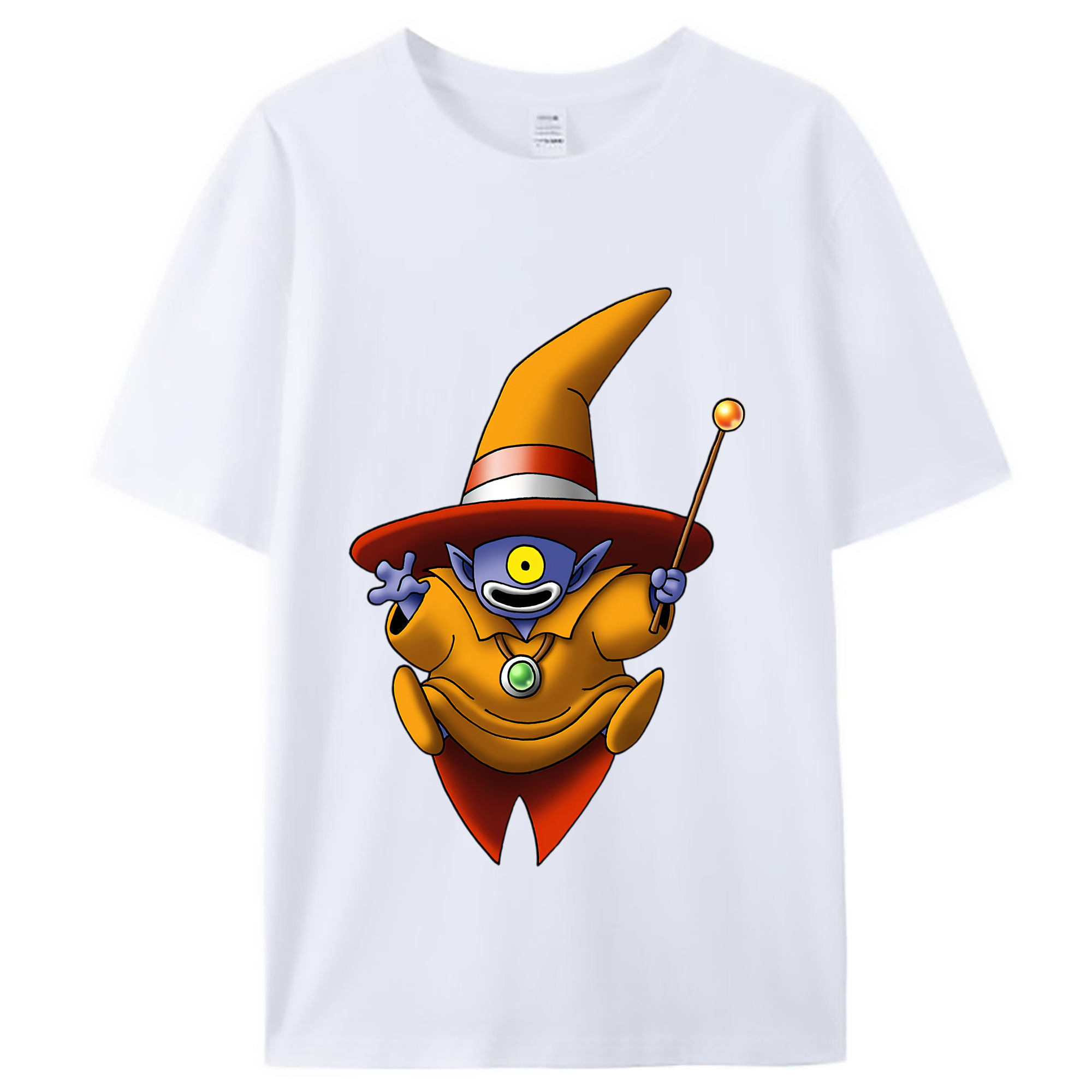 （画像用） ドラゴンクエスト Doragon Kuesuto Dragon Quest レディースカジュアルプリントTシャツ（綿100％）