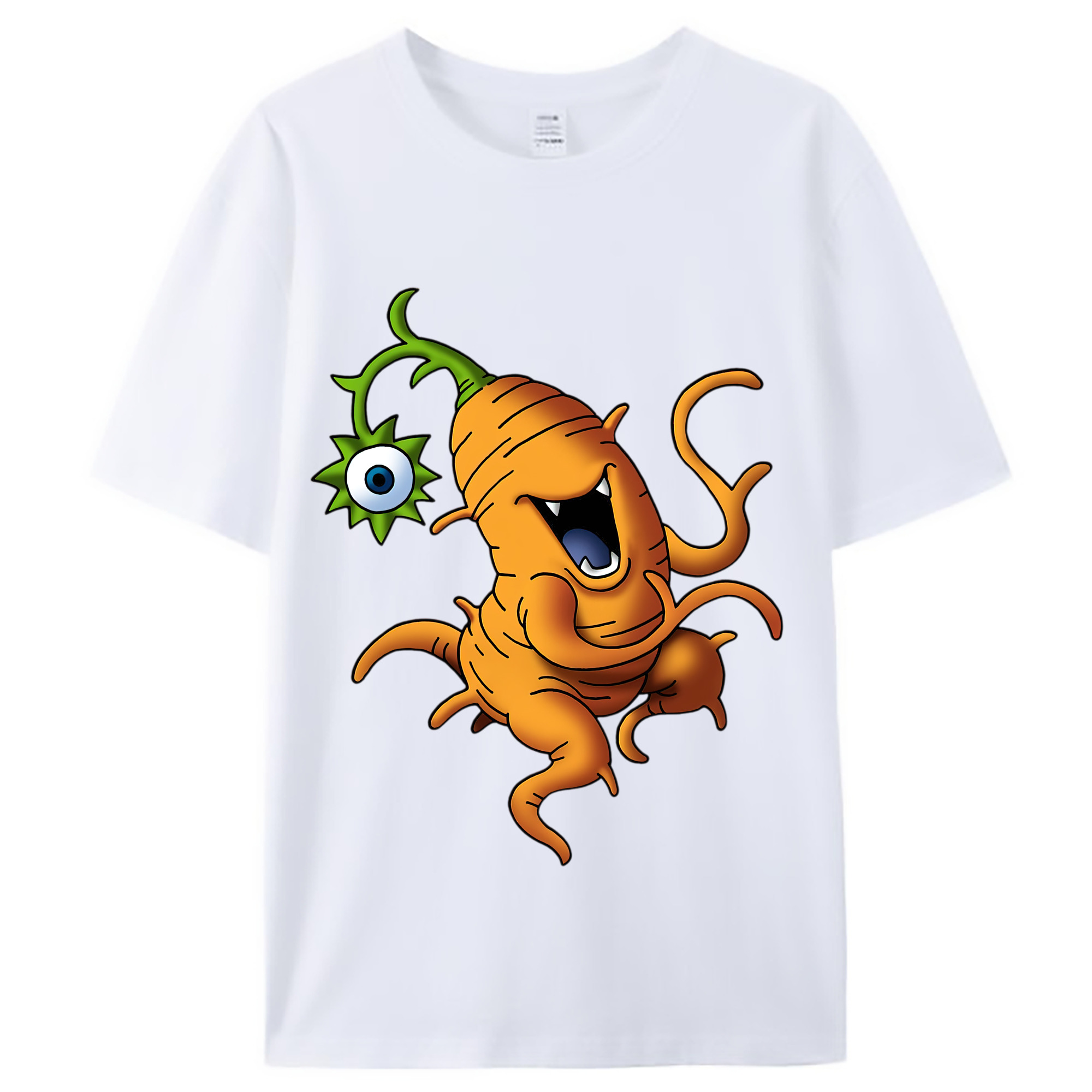 （画像用） ドラゴンクエスト Doragon Kuesuto Dragon Quest レディースカジュアルプリントTシャツ（綿100％）