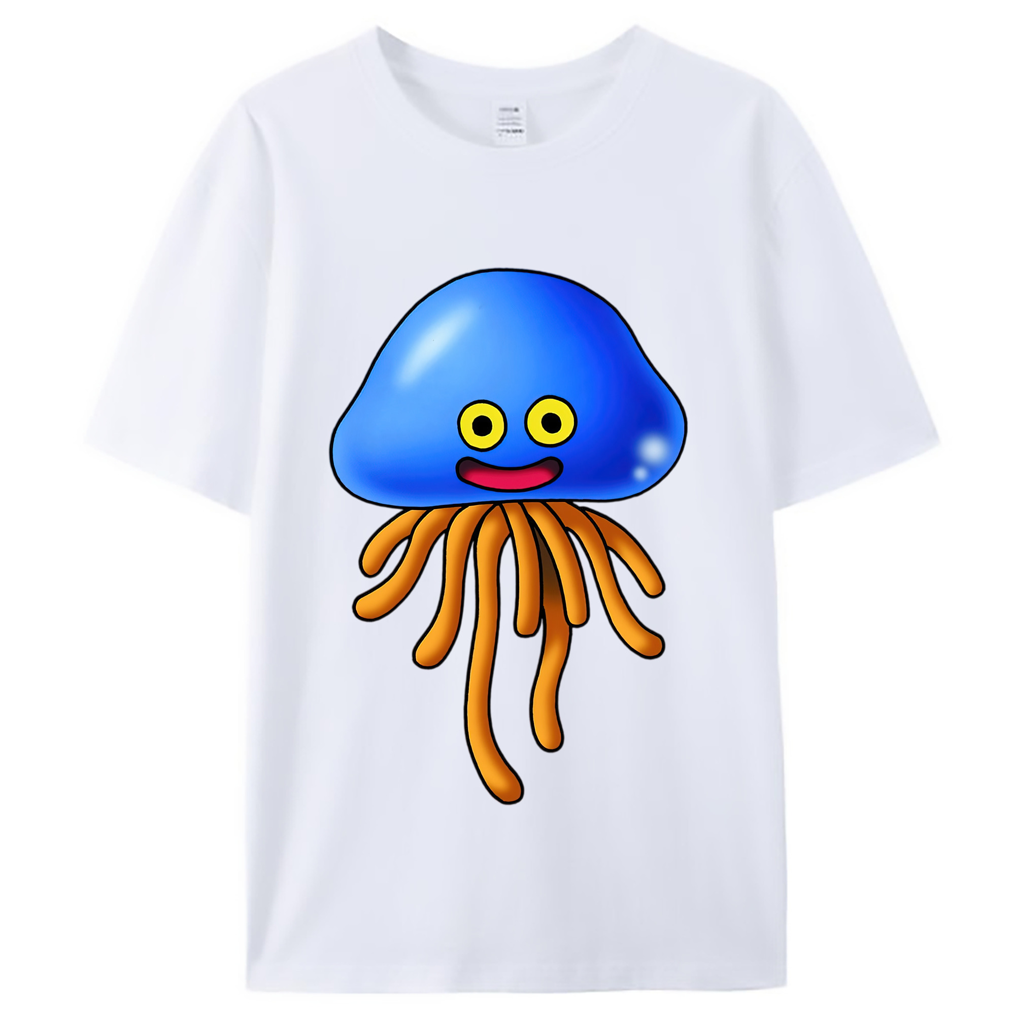 （画像用） ドラゴンクエスト Doragon Kuesuto Dragon Quest レディースカジュアルプリントTシャツ（綿100％）