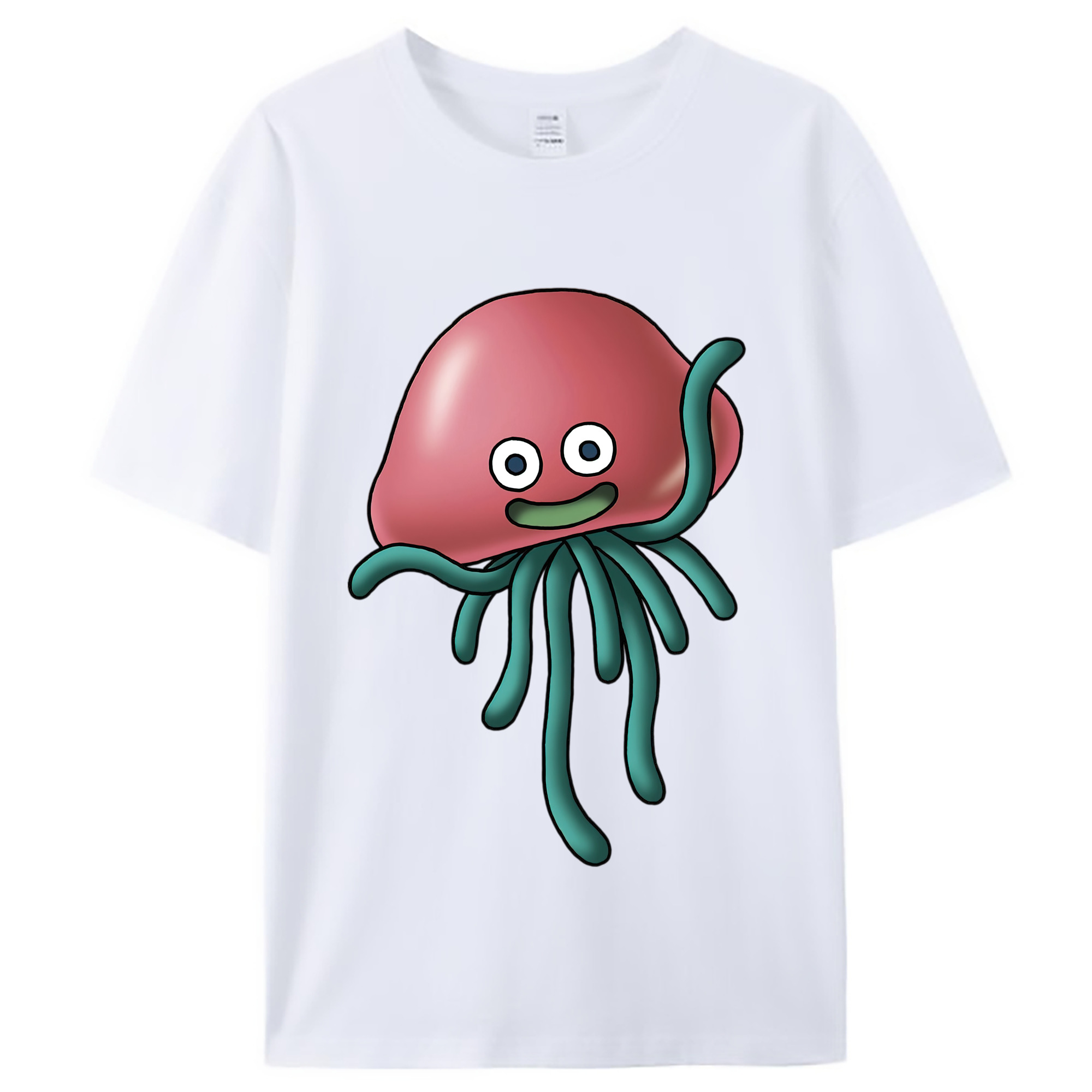 （画像用） ドラゴンクエスト Doragon Kuesuto Dragon Quest レディースカジュアルプリントTシャツ（綿100％）