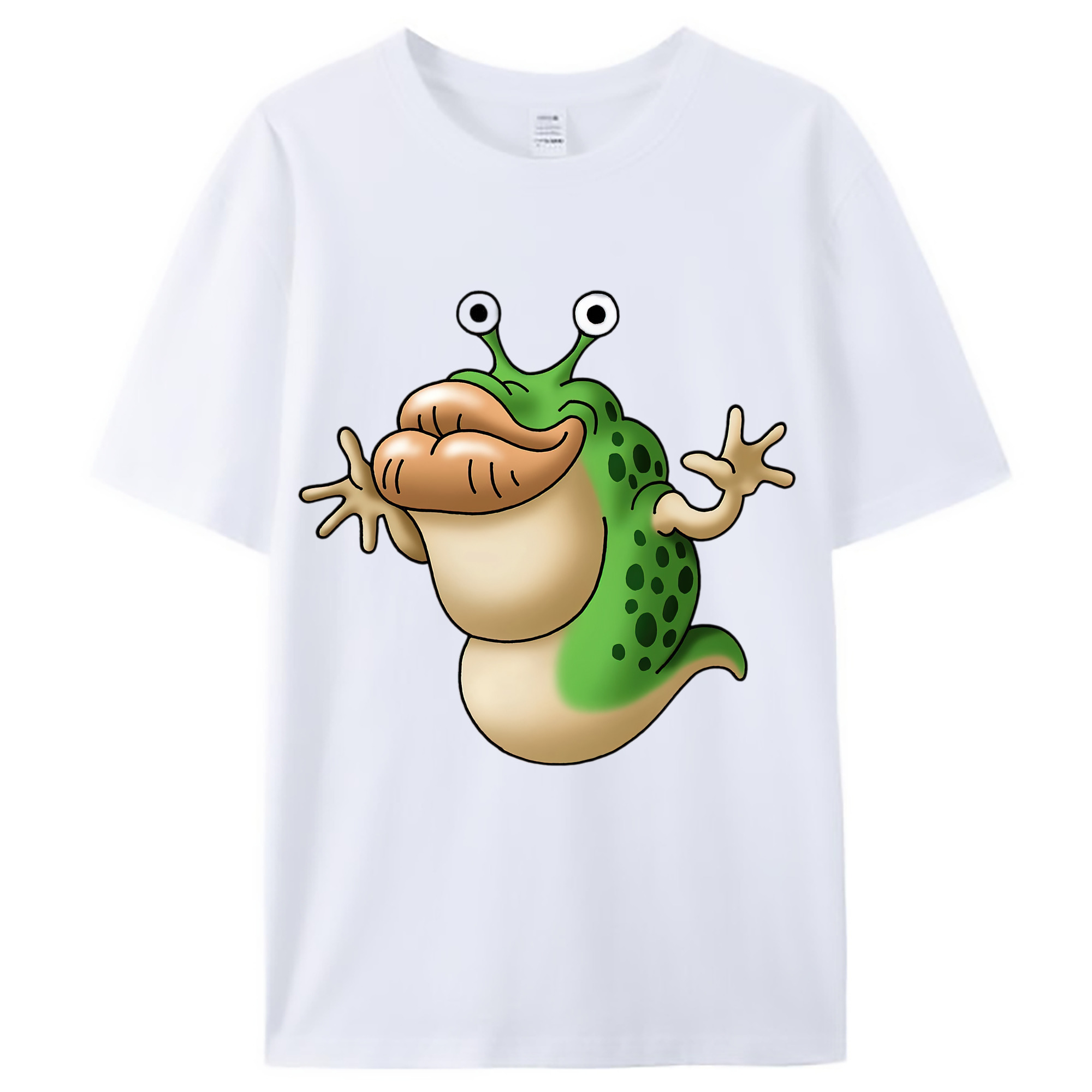 （画像用） ドラゴンクエスト Doragon Kuesuto Dragon Quest レディースカジュアルプリントTシャツ（綿100％）