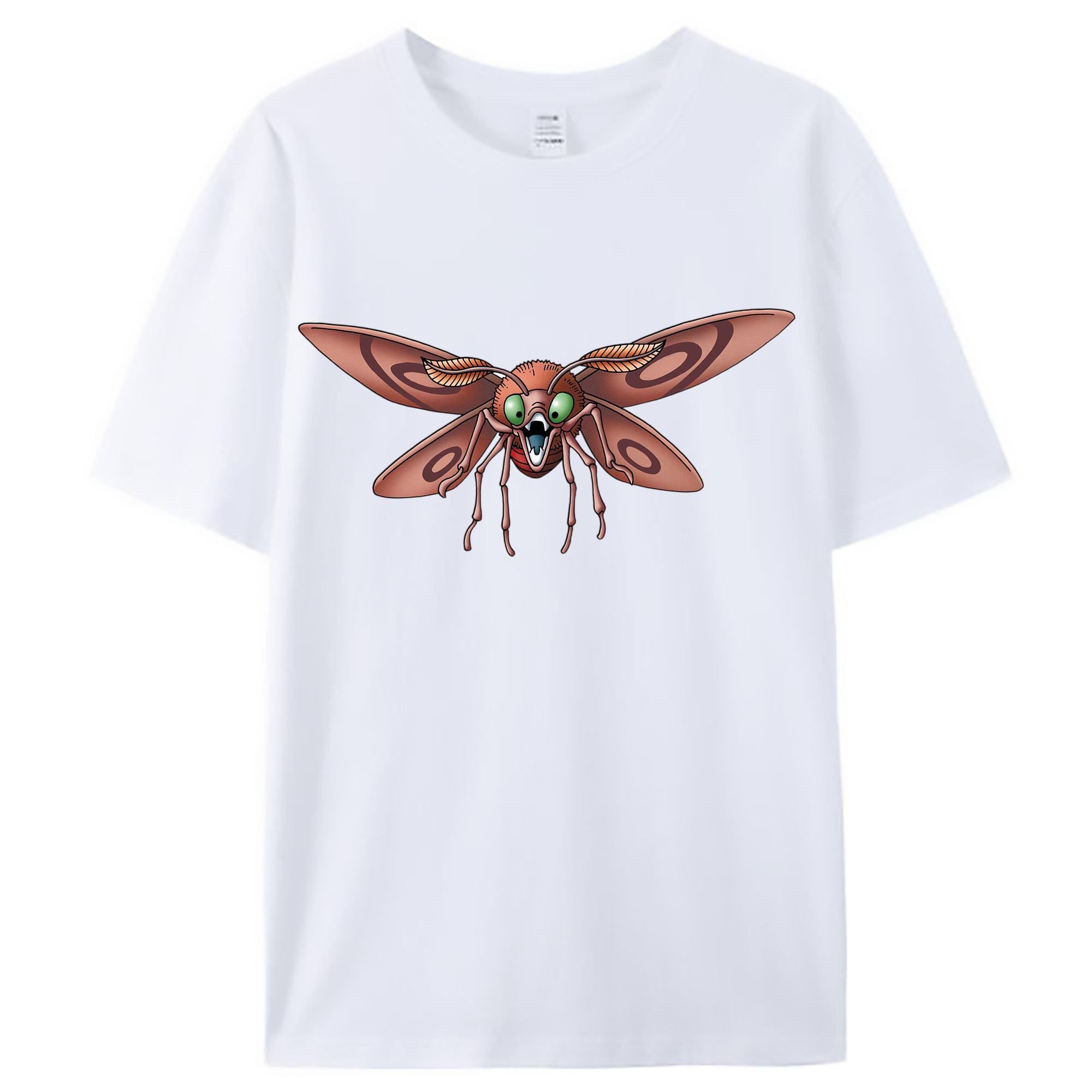 （画像用） ドラゴンクエスト Doragon Kuesuto Dragon Quest レディースカジュアルプリントTシャツ（綿100％）