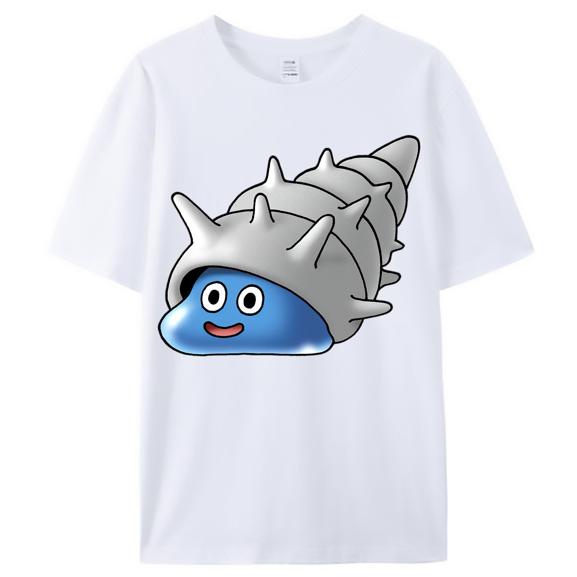 （画像用） ドラゴンクエスト Doragon Kuesuto Dragon Quest レディースカジュアルプリントTシャツ（綿100％）
