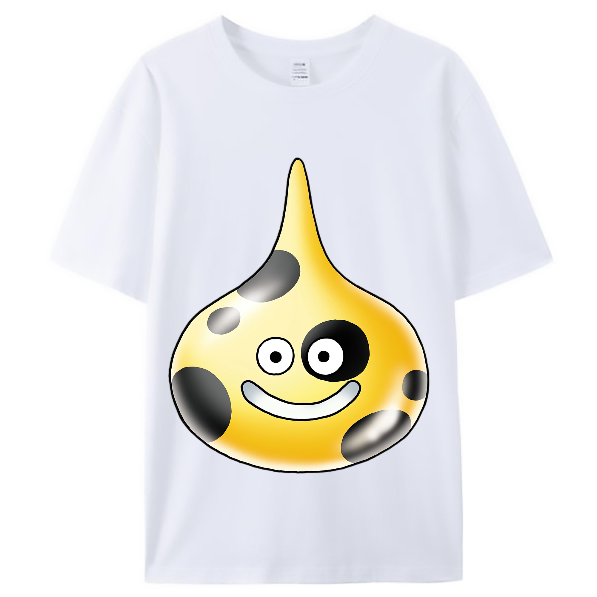 （画像用） ドラゴンクエスト Doragon Kuesuto Dragon Quest レディースカジュアルプリントTシャツ（綿100％）