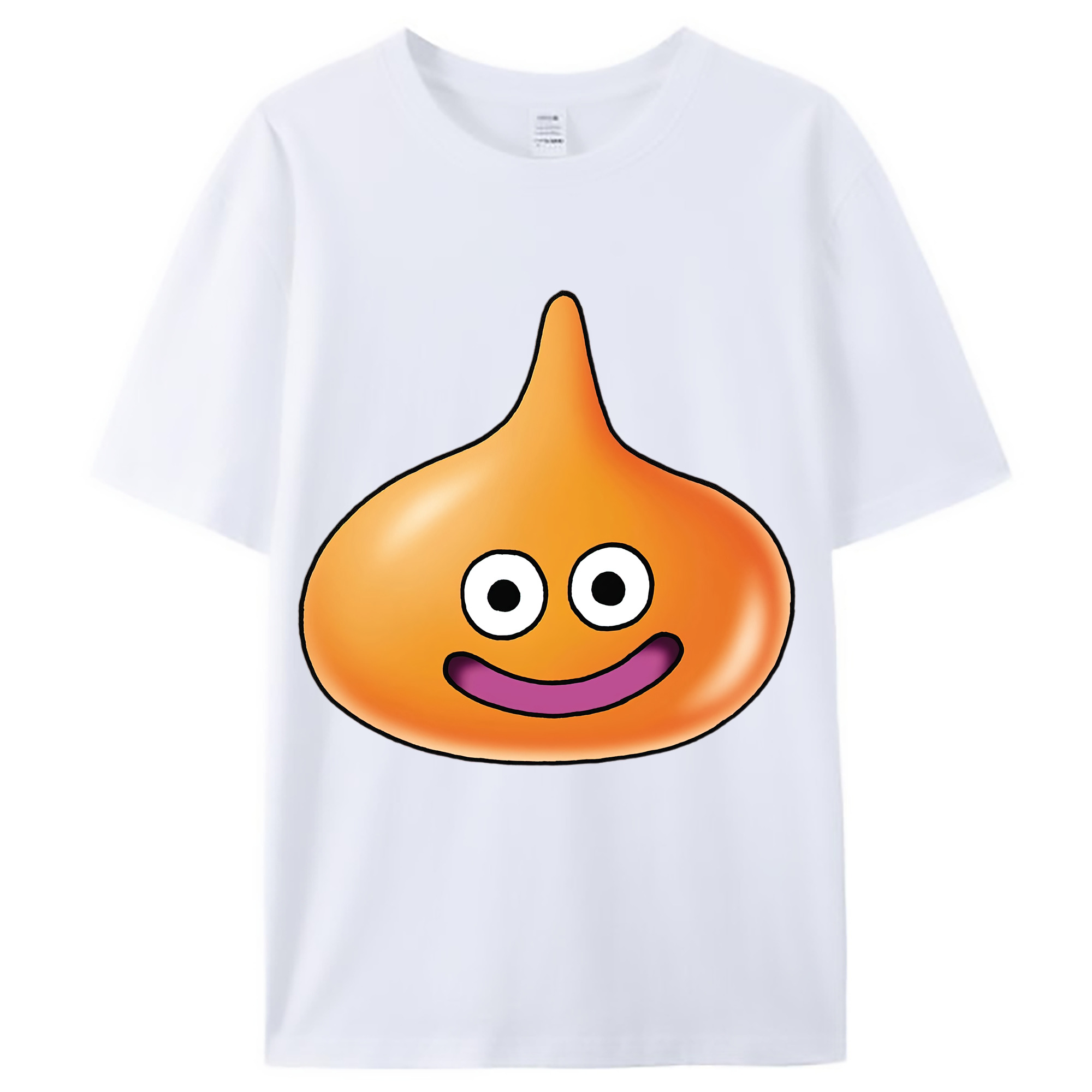 （画像用） ドラゴンクエスト Doragon Kuesuto Dragon Quest レディースカジュアルプリントTシャツ（綿100％）