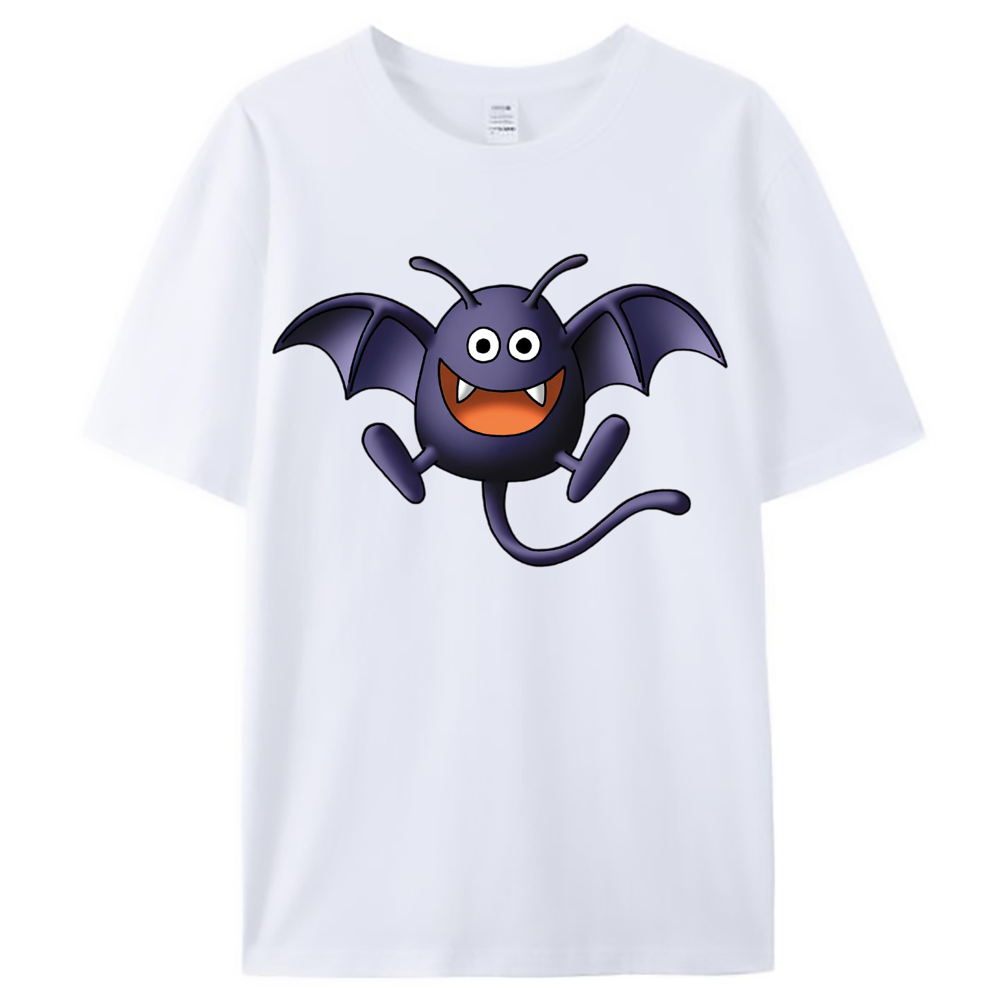 （画像用） ドラゴンクエスト Doragon Kuesuto Dragon Quest レディースカジュアルプリントTシャツ（綿100％）