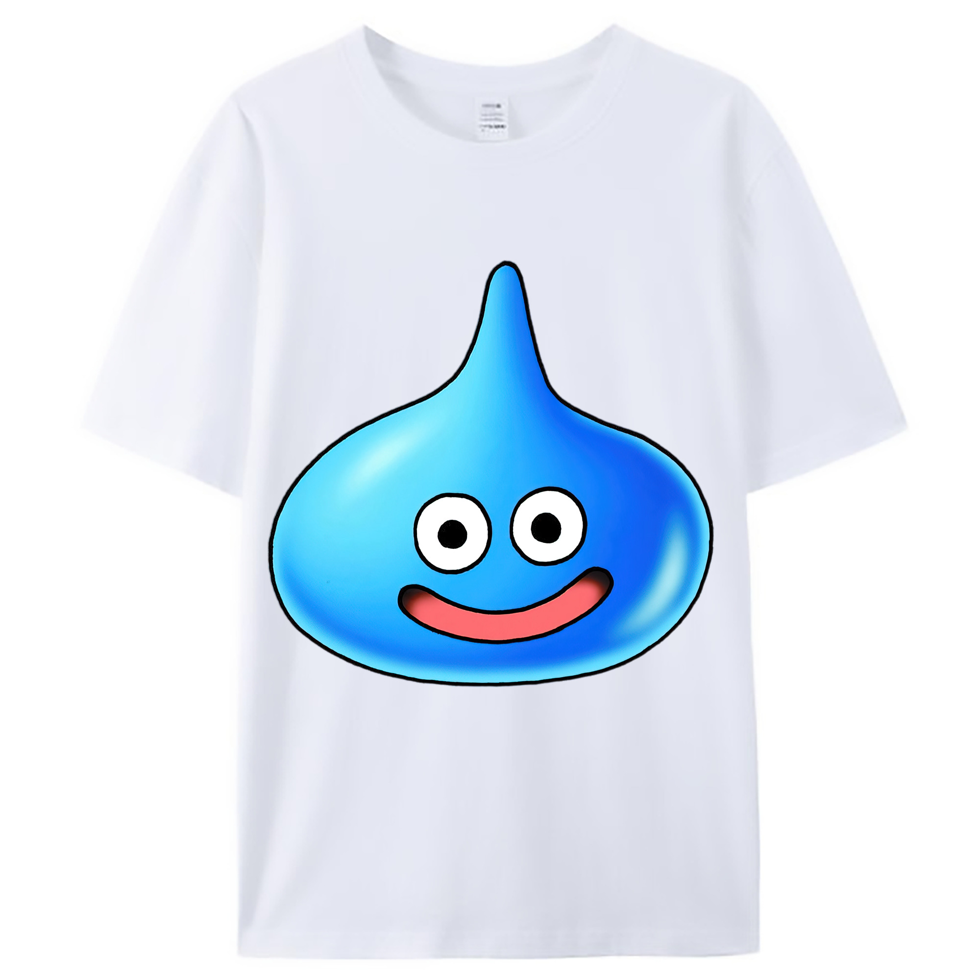 （画像用） ドラゴンクエスト Doragon Kuesuto Dragon Quest レディースカジュアルプリントTシャツ（綿100％）