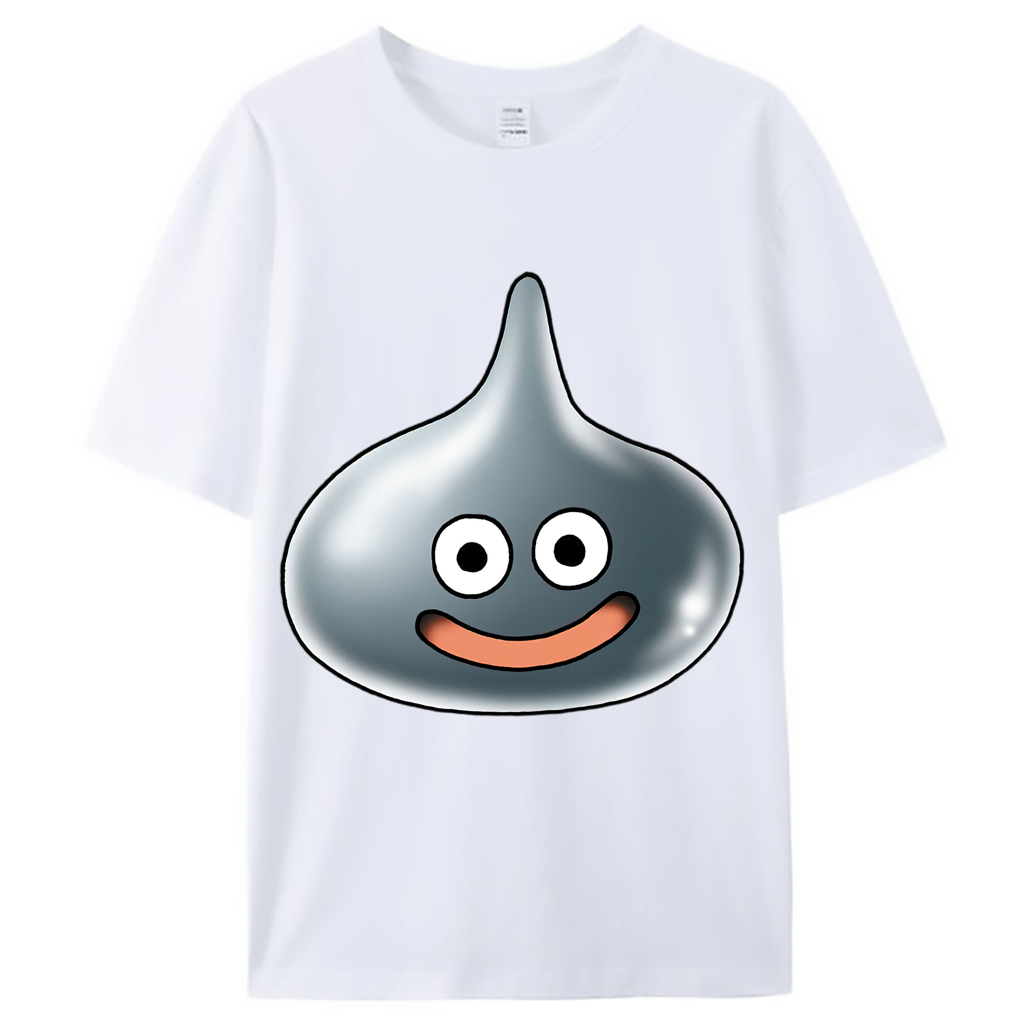 （画像用） ドラゴンクエスト Doragon Kuesuto Dragon Quest レディースカジュアルプリントTシャツ（綿100％）