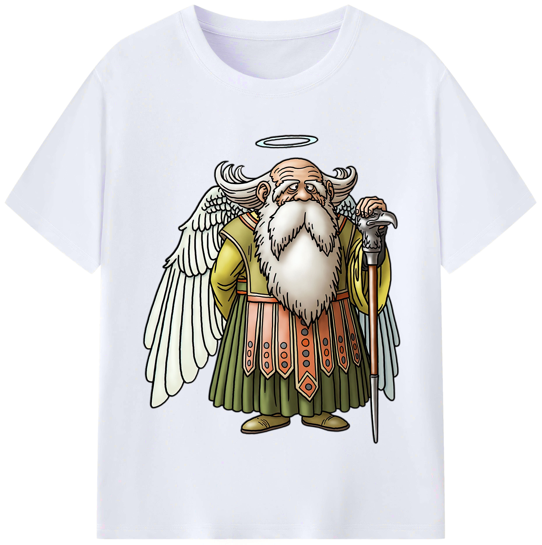 （画像用） ドラゴンクエスト Doragon Kuesuto Dragon Quest レディースカジュアルプリントTシャツ（綿100％）