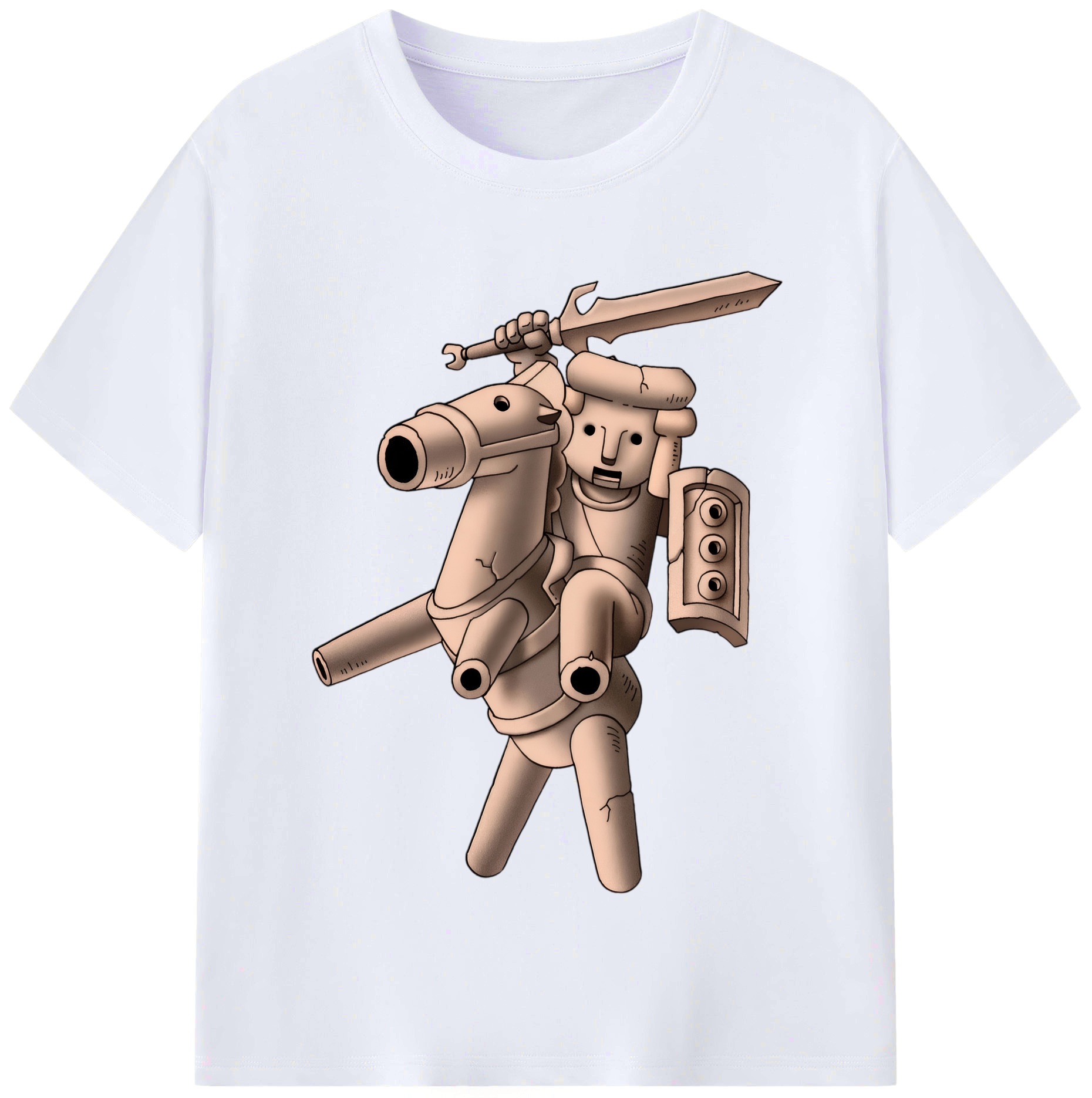 （画像用） ドラゴンクエスト Doragon Kuesuto Dragon Quest レディースカジュアルプリントTシャツ（綿100％）