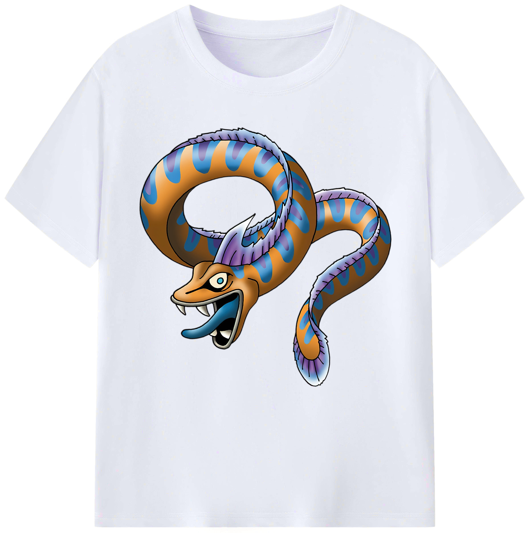（画像用） ドラゴンクエスト Doragon Kuesuto Dragon Quest レディースカジュアルプリントTシャツ（綿100％）