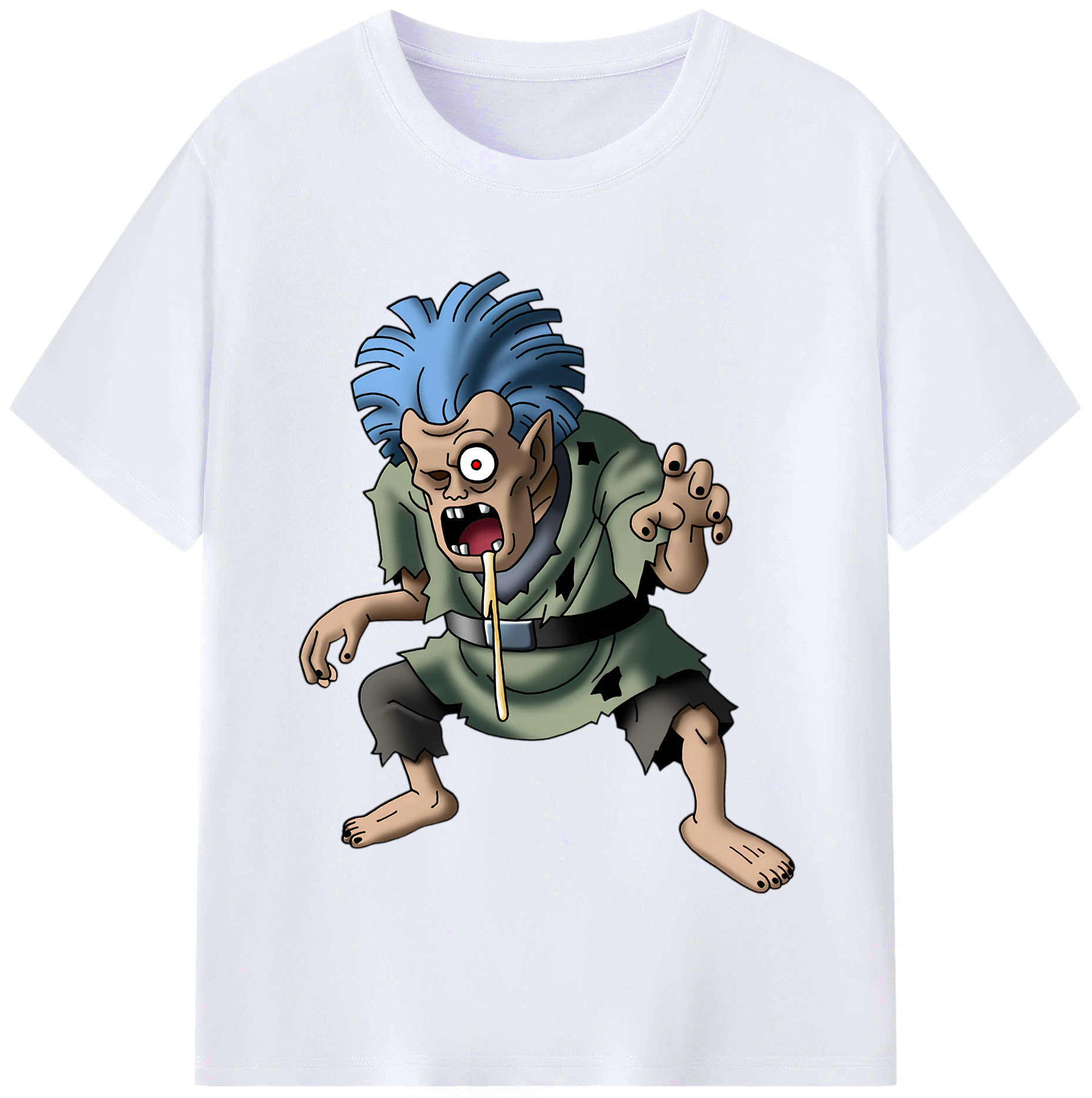 （画像用） ドラゴンクエスト Doragon Kuesuto Dragon Quest レディースカジュアルプリントTシャツ（綿100％）