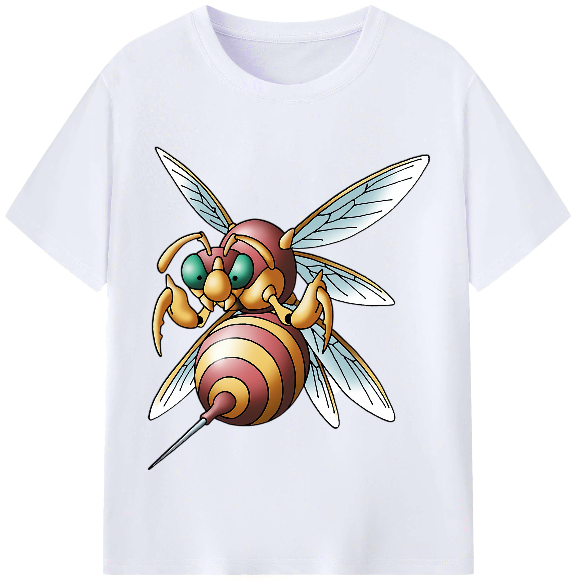 （画像用） ドラゴンクエスト Doragon Kuesuto Dragon Quest レディースカジュアルプリントTシャツ（綿100％）