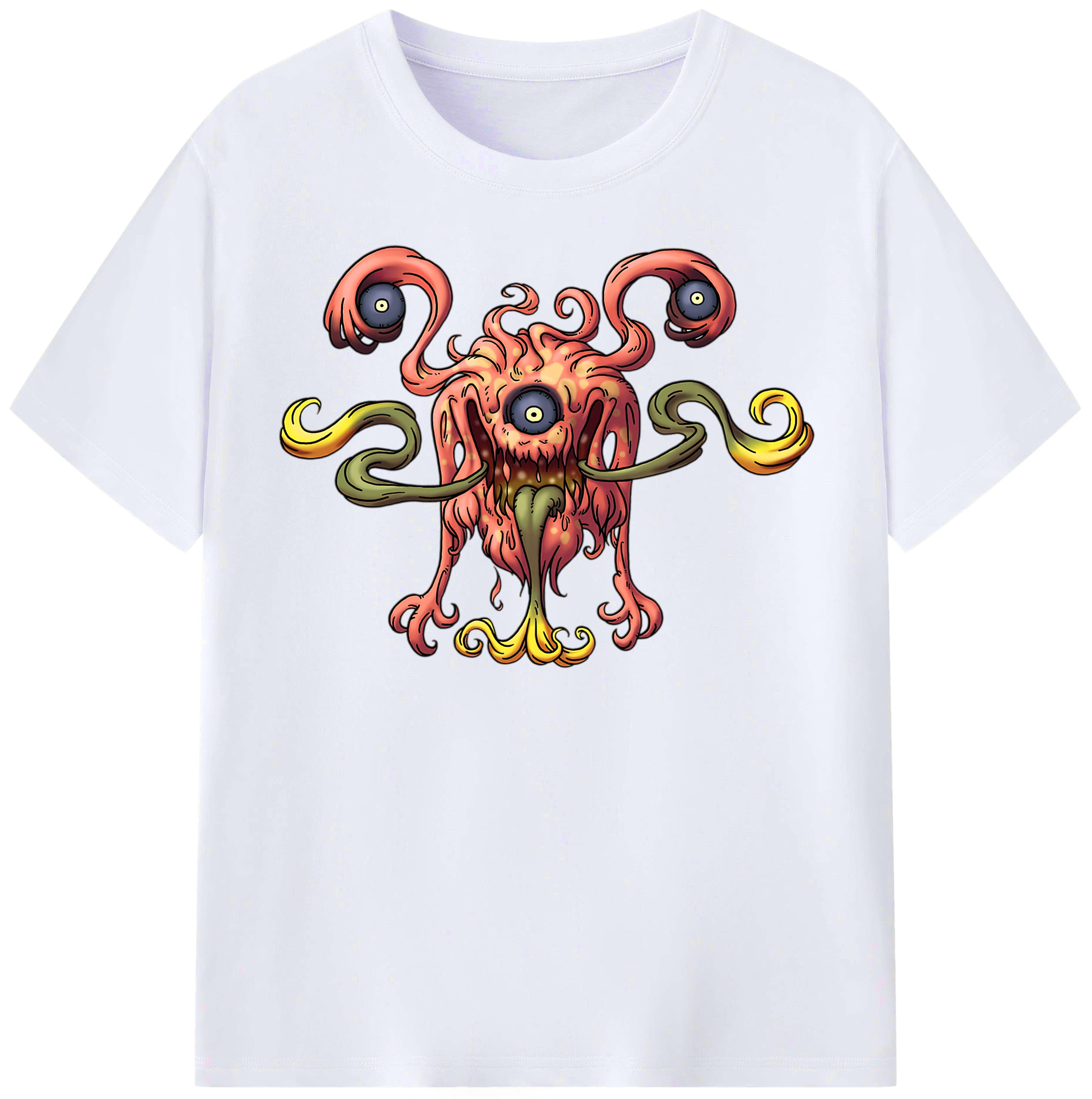 （画像用） ドラゴンクエスト Doragon Kuesuto Dragon Quest レディースカジュアルプリントTシャツ（綿100％）
